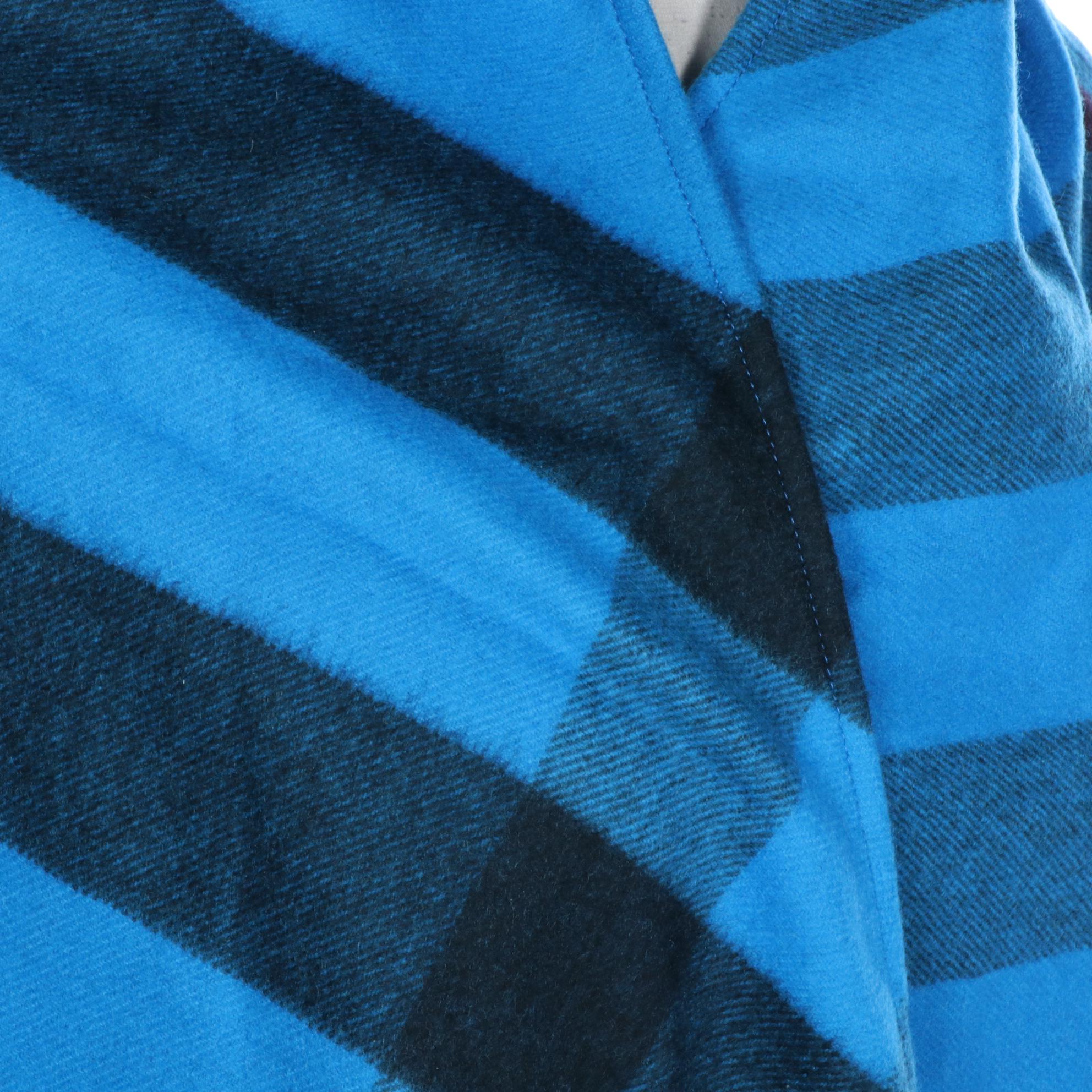 Burberry Cashmere Check Cape, NWT