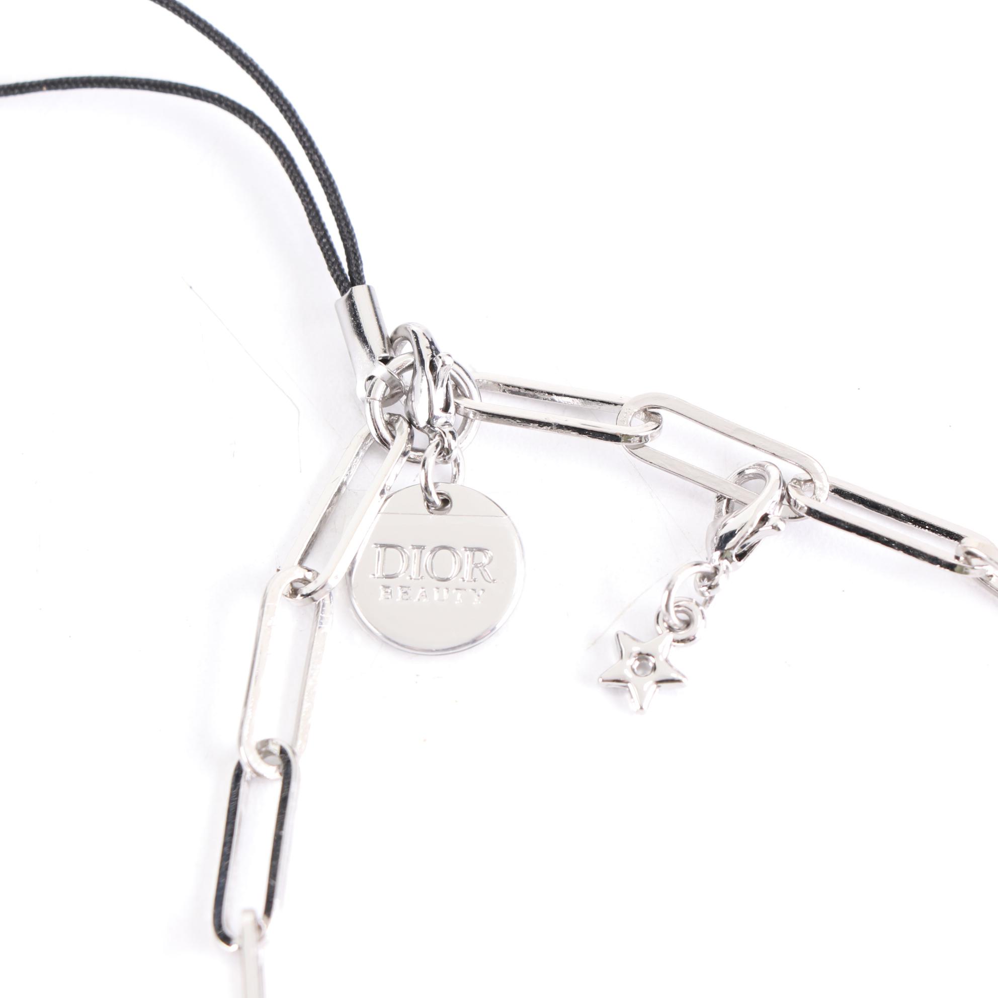 Christian Dior Bijou Chain Link Phone Charm with Box