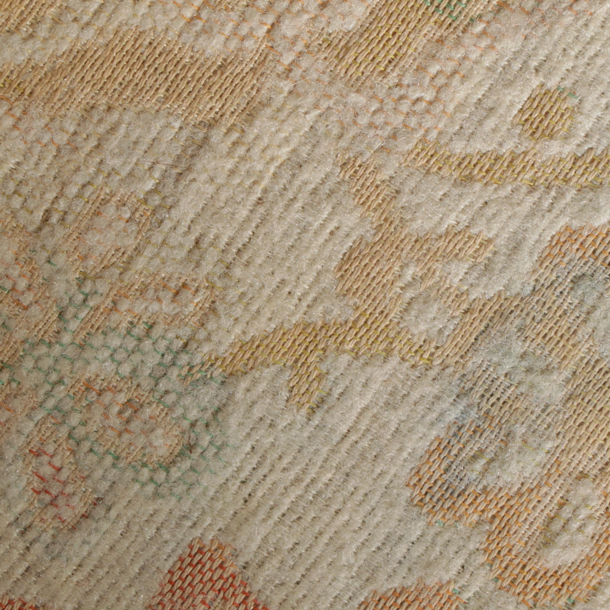 Oxford Ltd. of Chicago Mid Century Modern Walnut and Cane Hall Bench