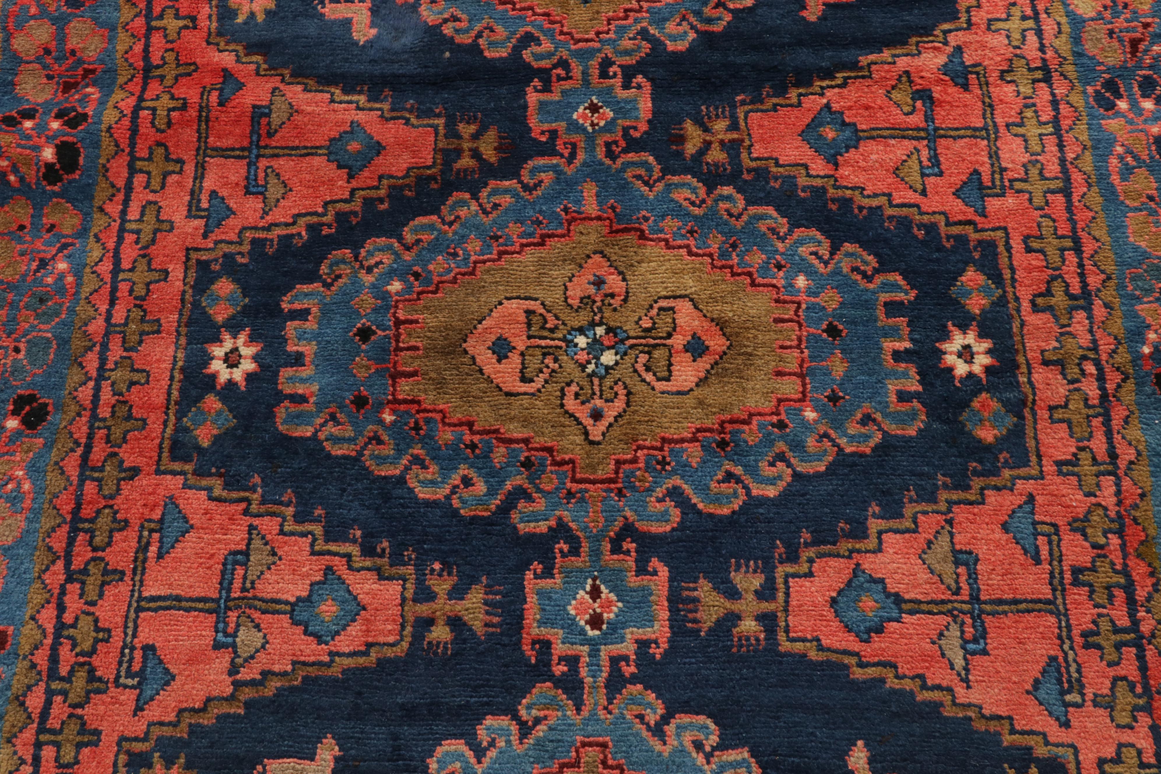 4' x 6'11 Hand-Knotted Persian Viss Mahal Pictorial Rug, 1970s