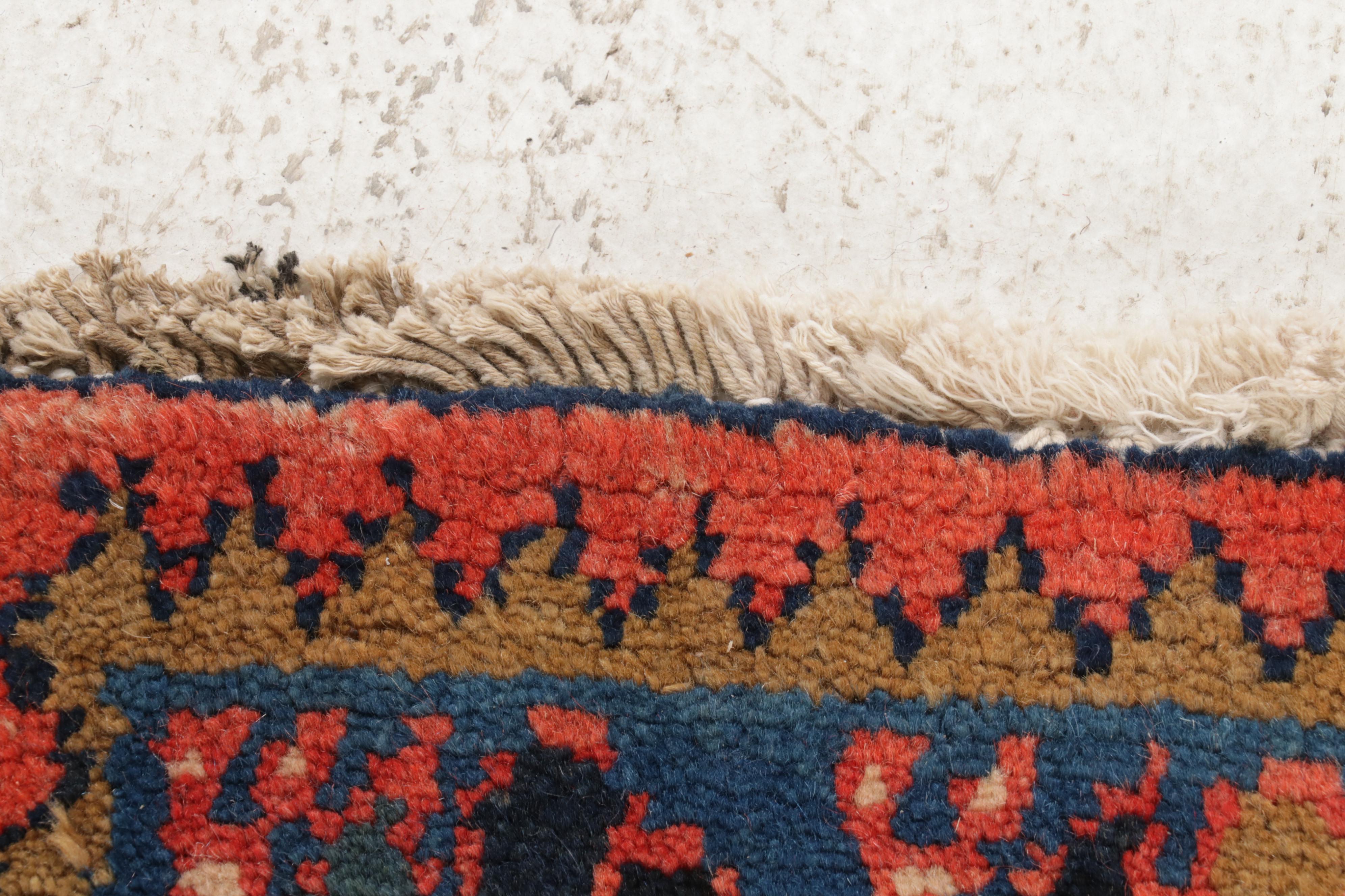 4' x 6'11 Hand-Knotted Persian Viss Mahal Pictorial Rug, 1970s