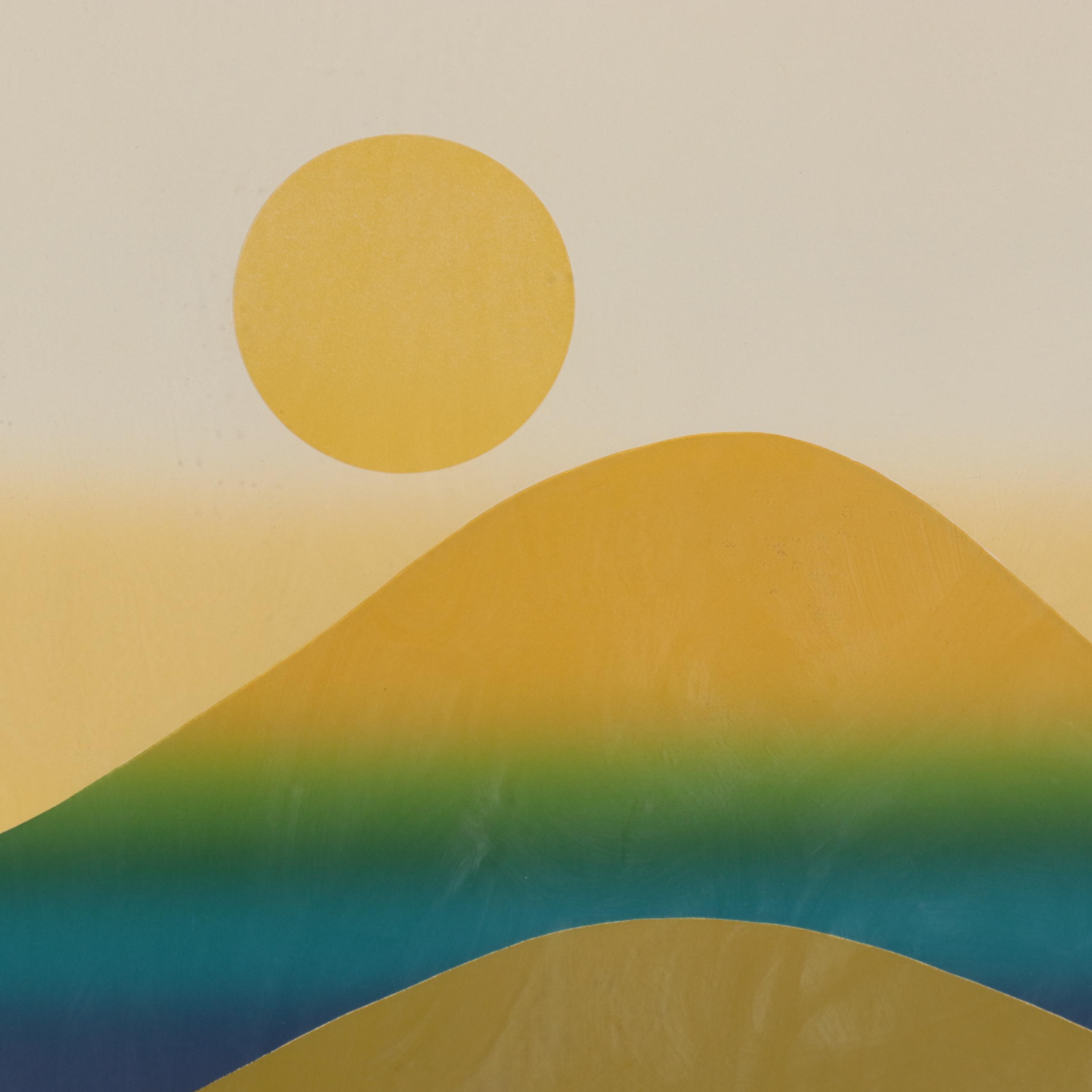 Cecilia “Cecy” Davilia Aquatint Etchings "Park I" and "Mountain"