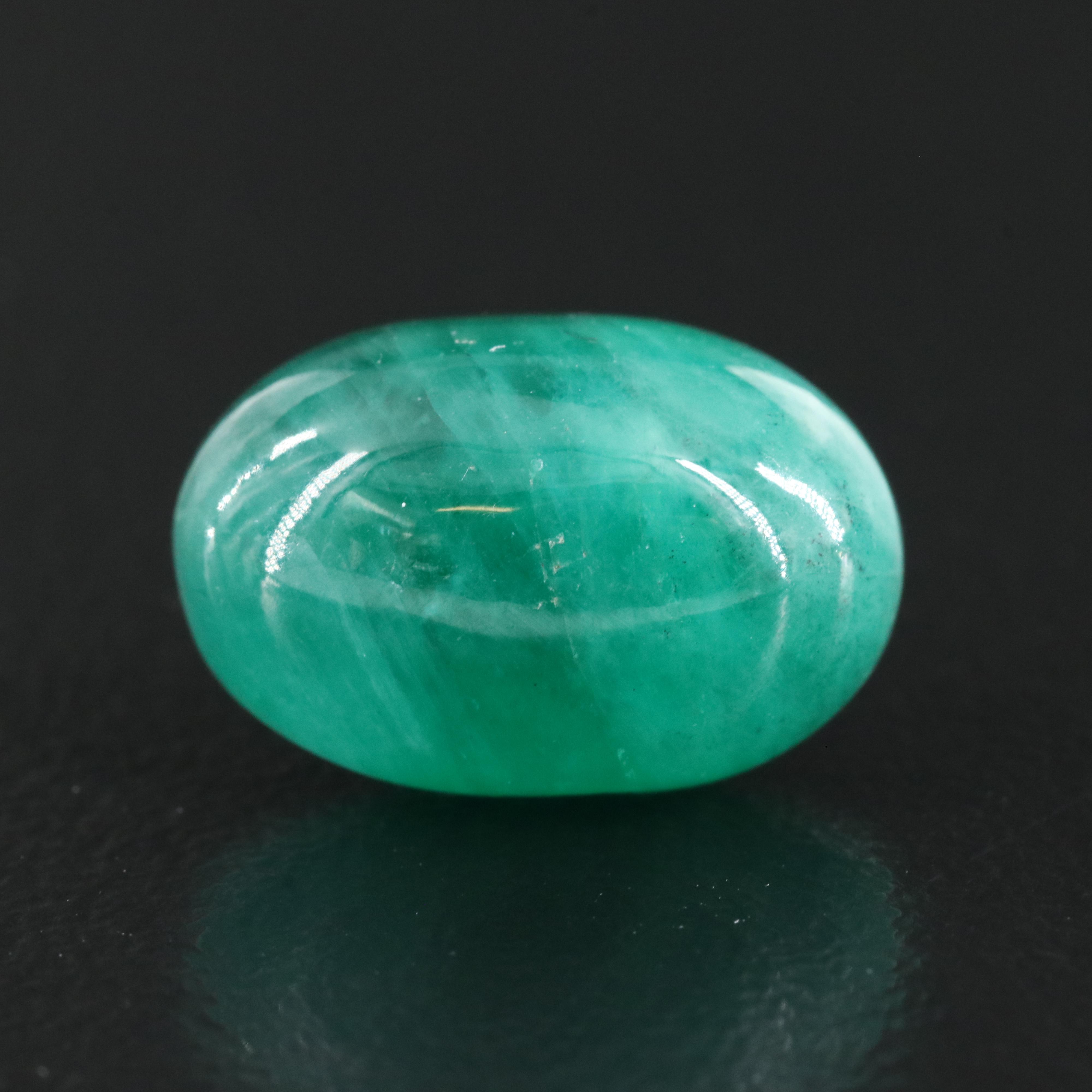 Loose 6.84 CT Emerald