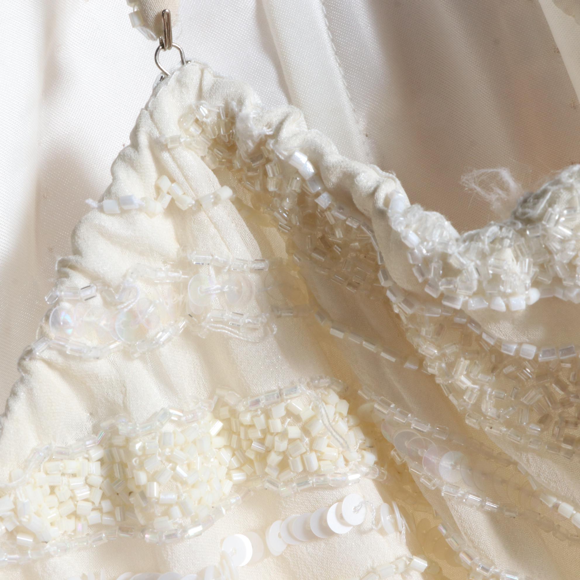 Caché and Other Beaded Silk Evening Dresses