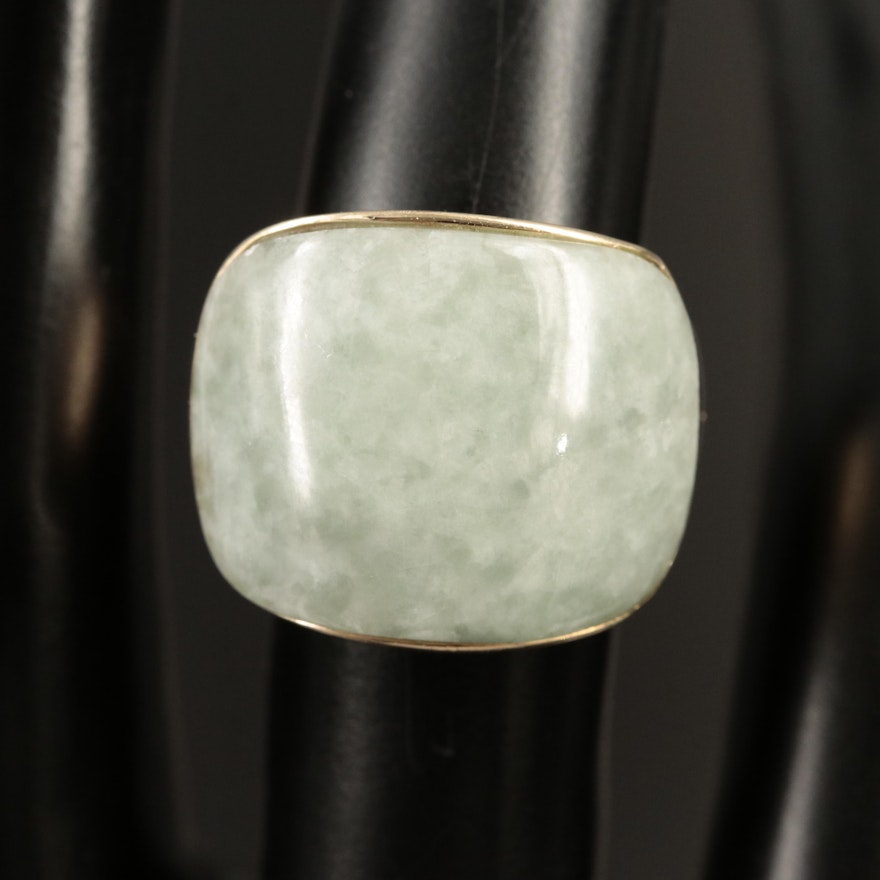 14K Jadeite Ring