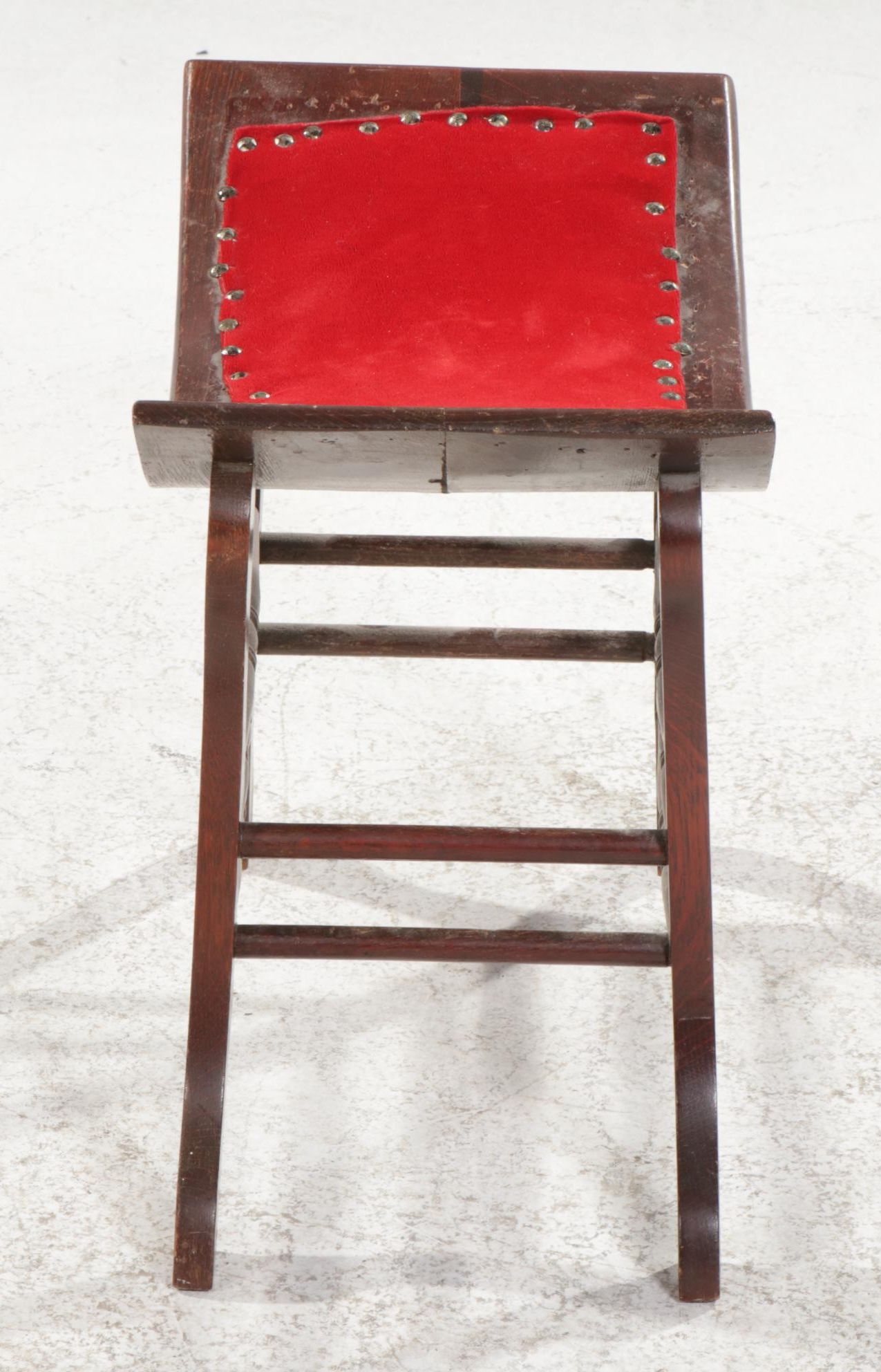 Arts & Crafts Bentwood Low Saddle Stool, Early 20th Century