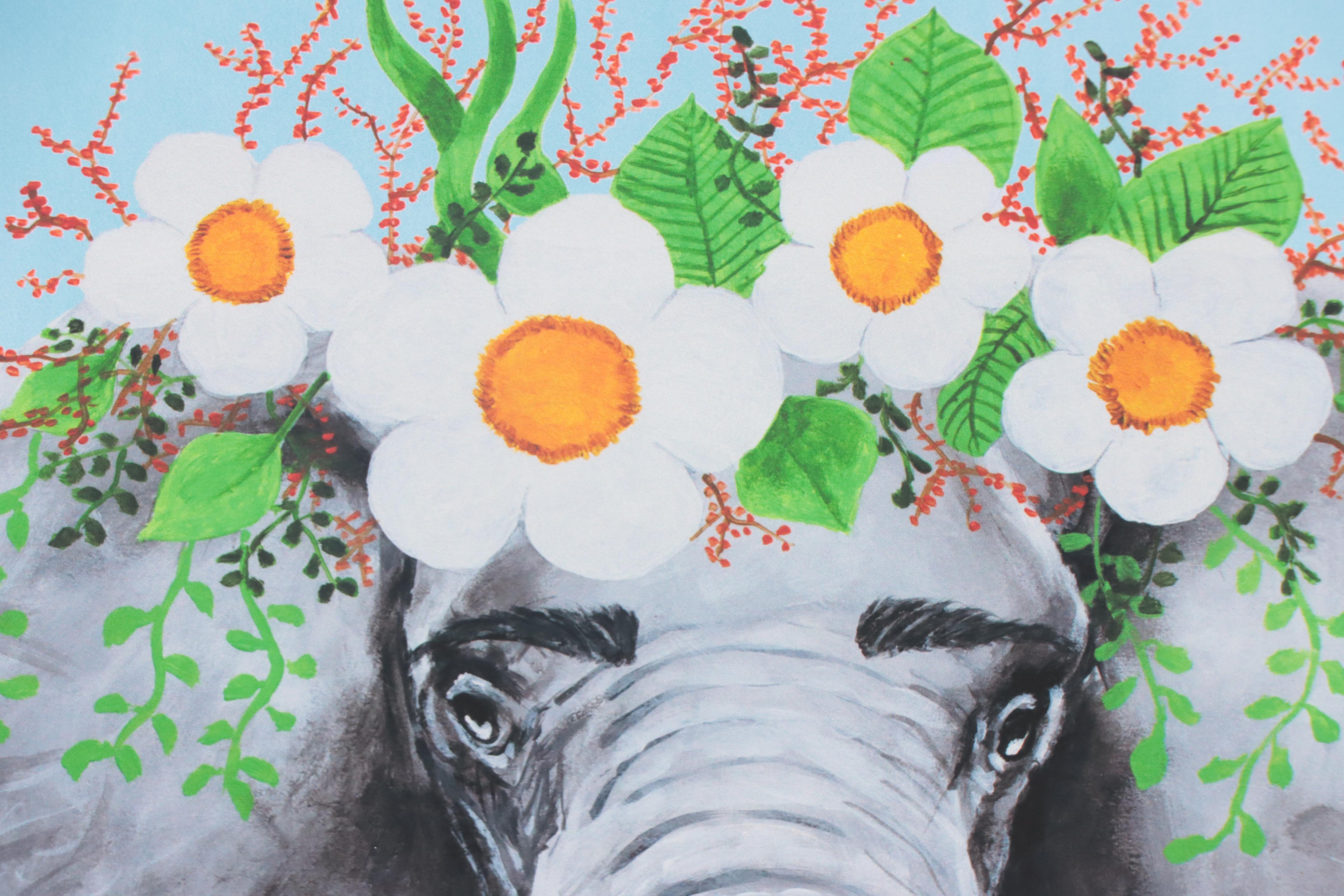 Coco de Paris Giclée "Frida Kahlo Elephant," 2022