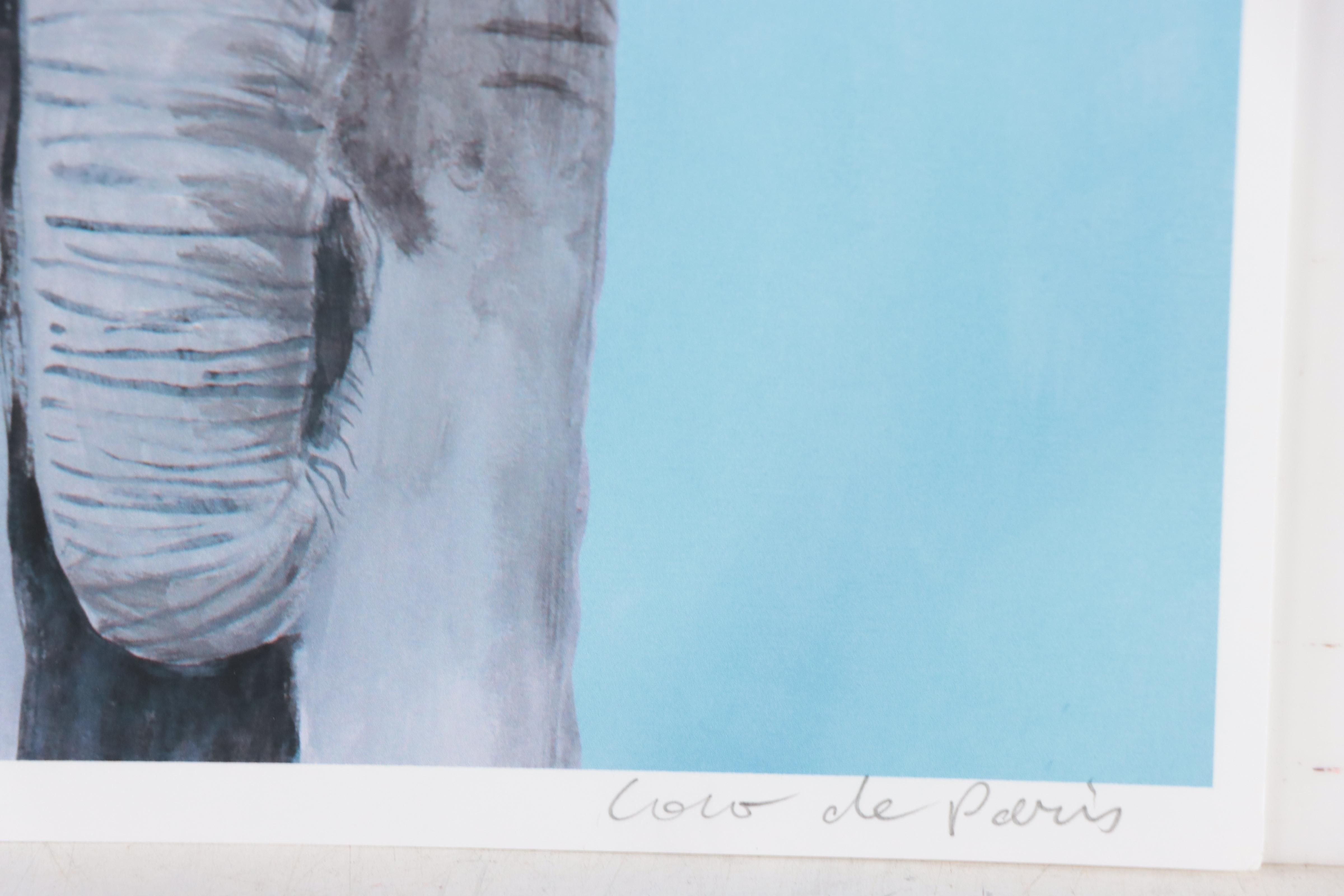 Coco de Paris Giclée "Frida Kahlo Elephant," 2022