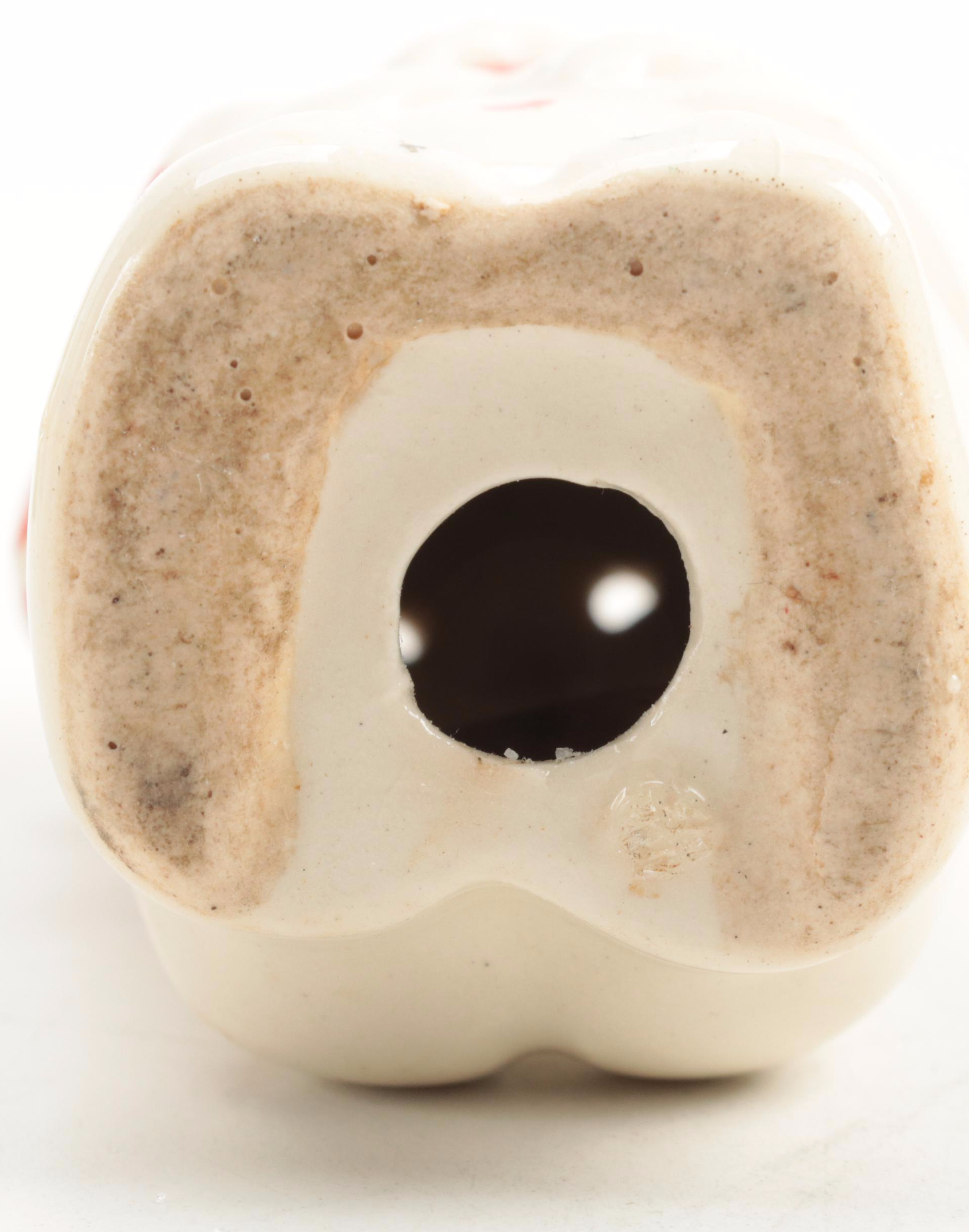 Victoria Ceramics Horse Shakers with Other Souvenir Shakers, Mid to Late 20th