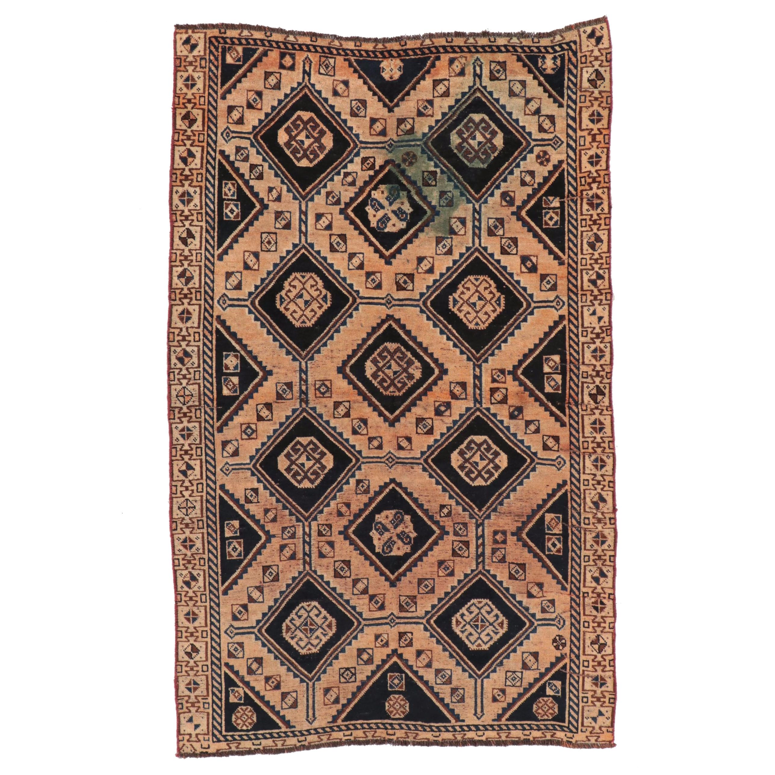 4'10 x 7'10 Hand-Knotted Persian Lurs Area Rug