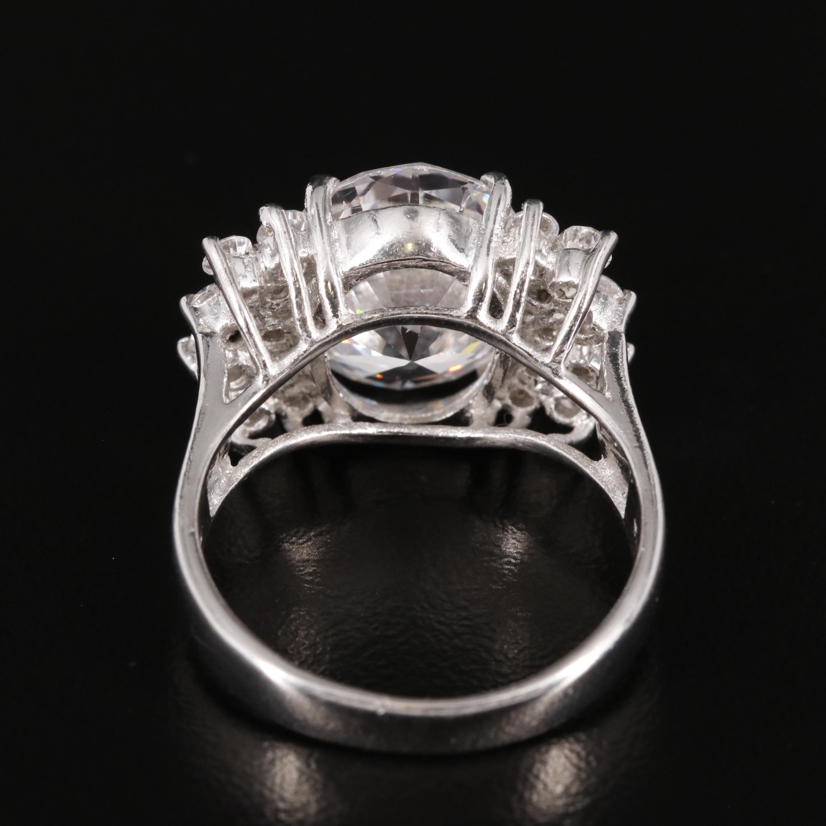 Sterling Cubic Zirconia Ring