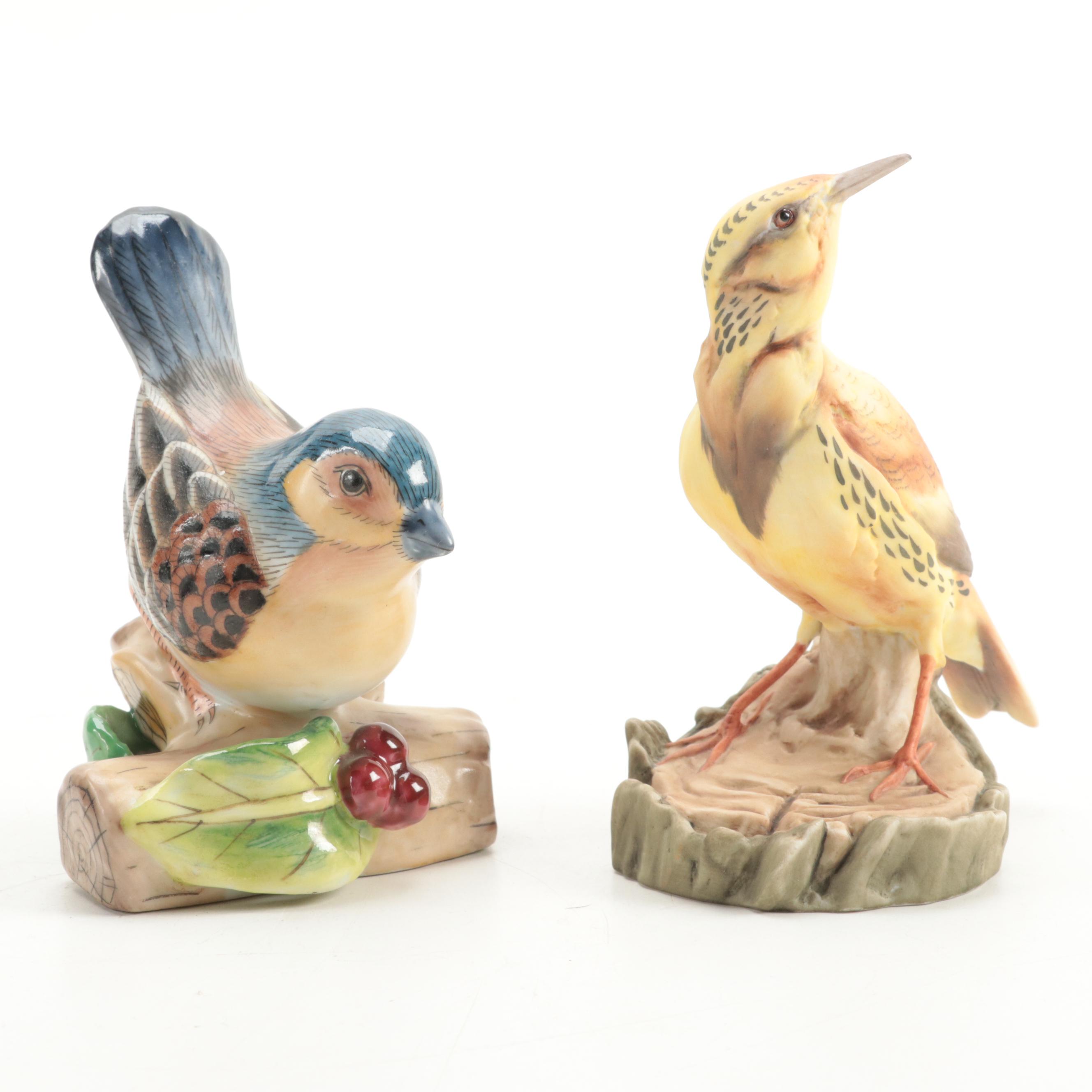A K Kaiser and Other Porcelain Bird Figurines