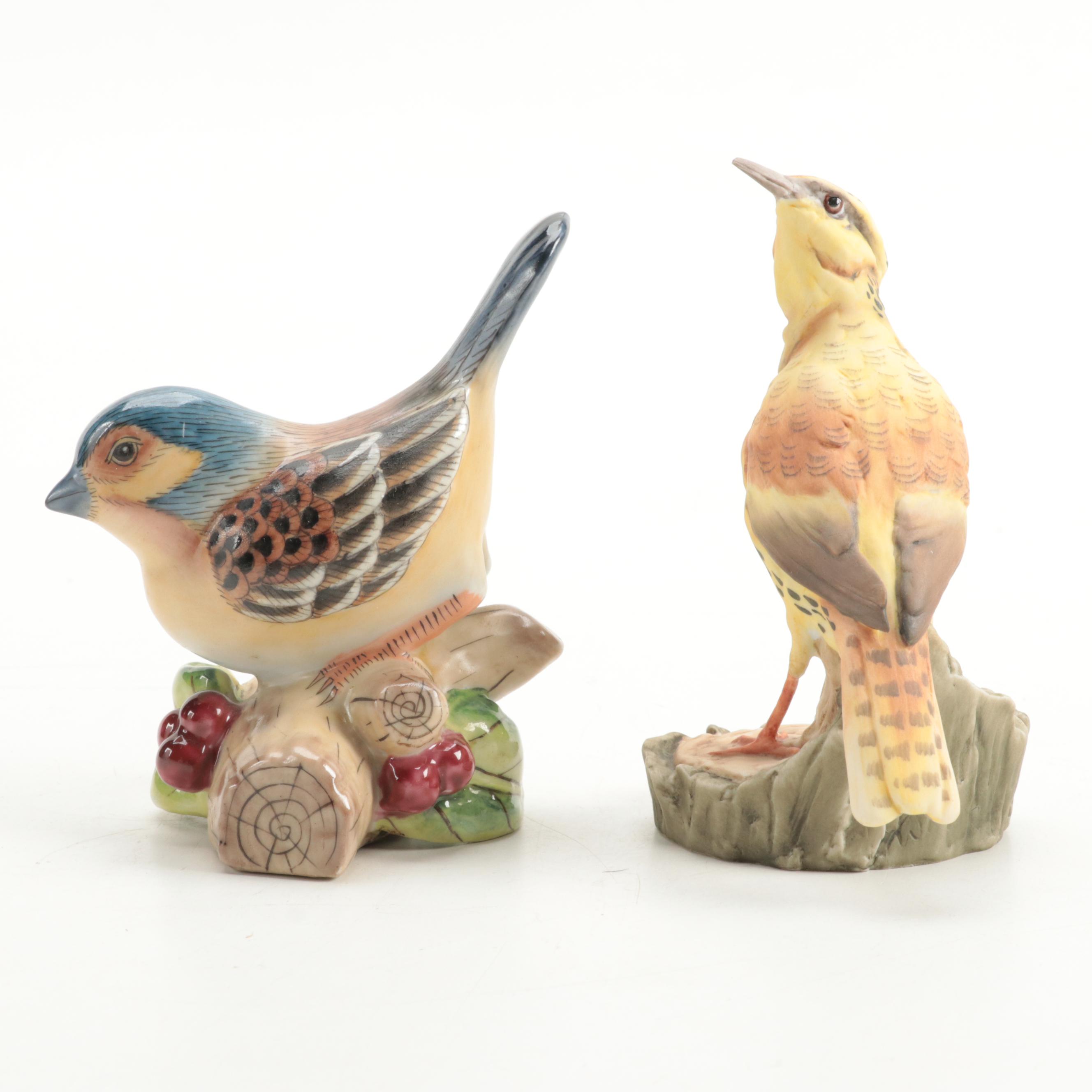 A K Kaiser and Other Porcelain Bird Figurines