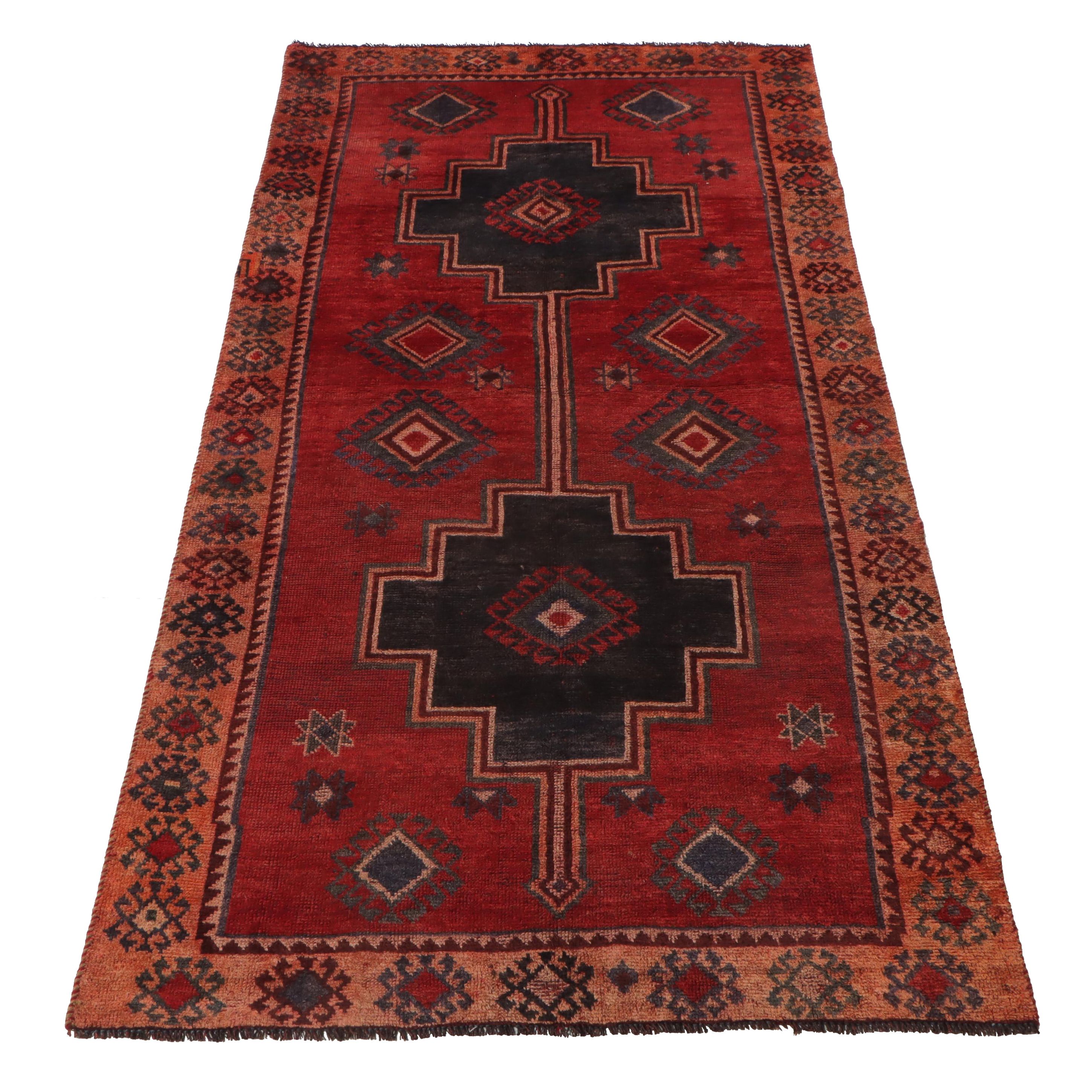 4'6 x 8'9 Hand-Knotted Persian Lurs Area Rug