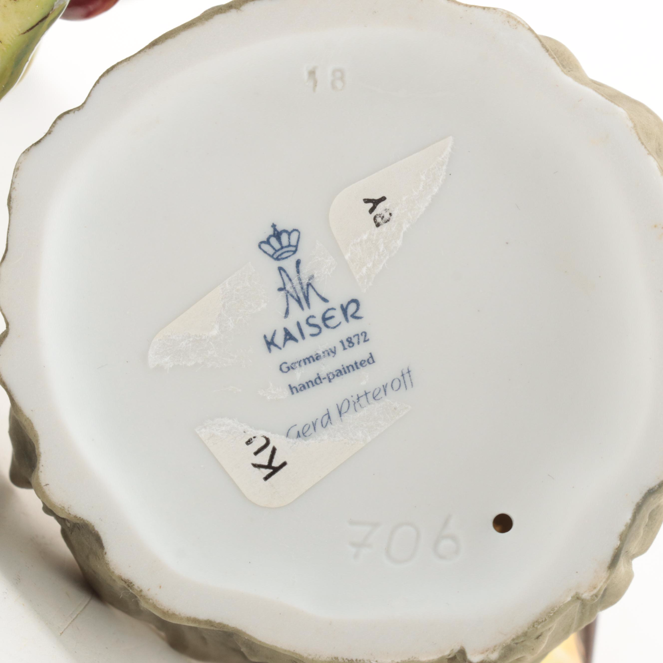 A K Kaiser and Other Porcelain Bird Figurines