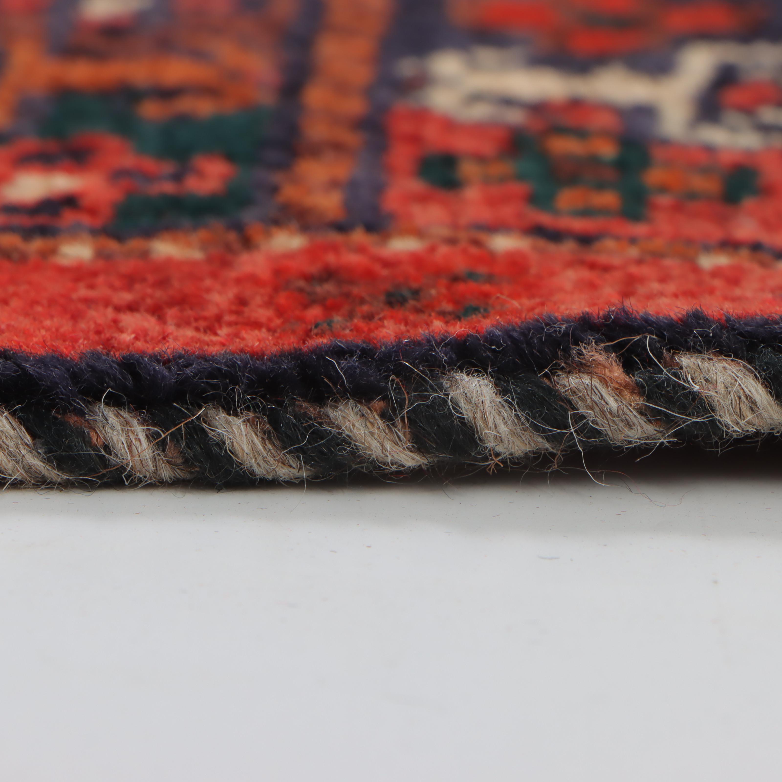 3'9 x 8'5 Hand-Knotted Persian Northwest Village Area Rug