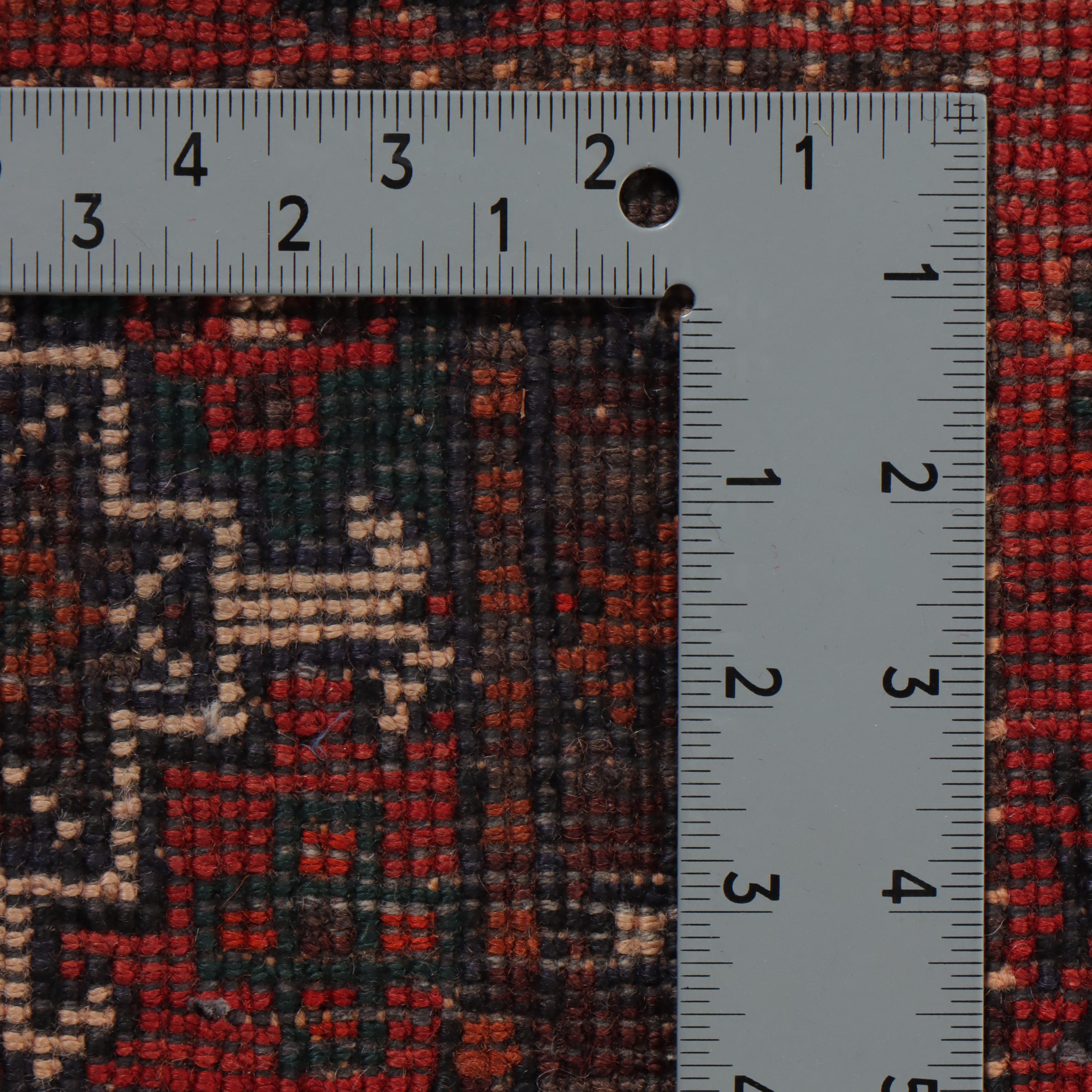 3'9 x 8'5 Hand-Knotted Persian Northwest Village Area Rug