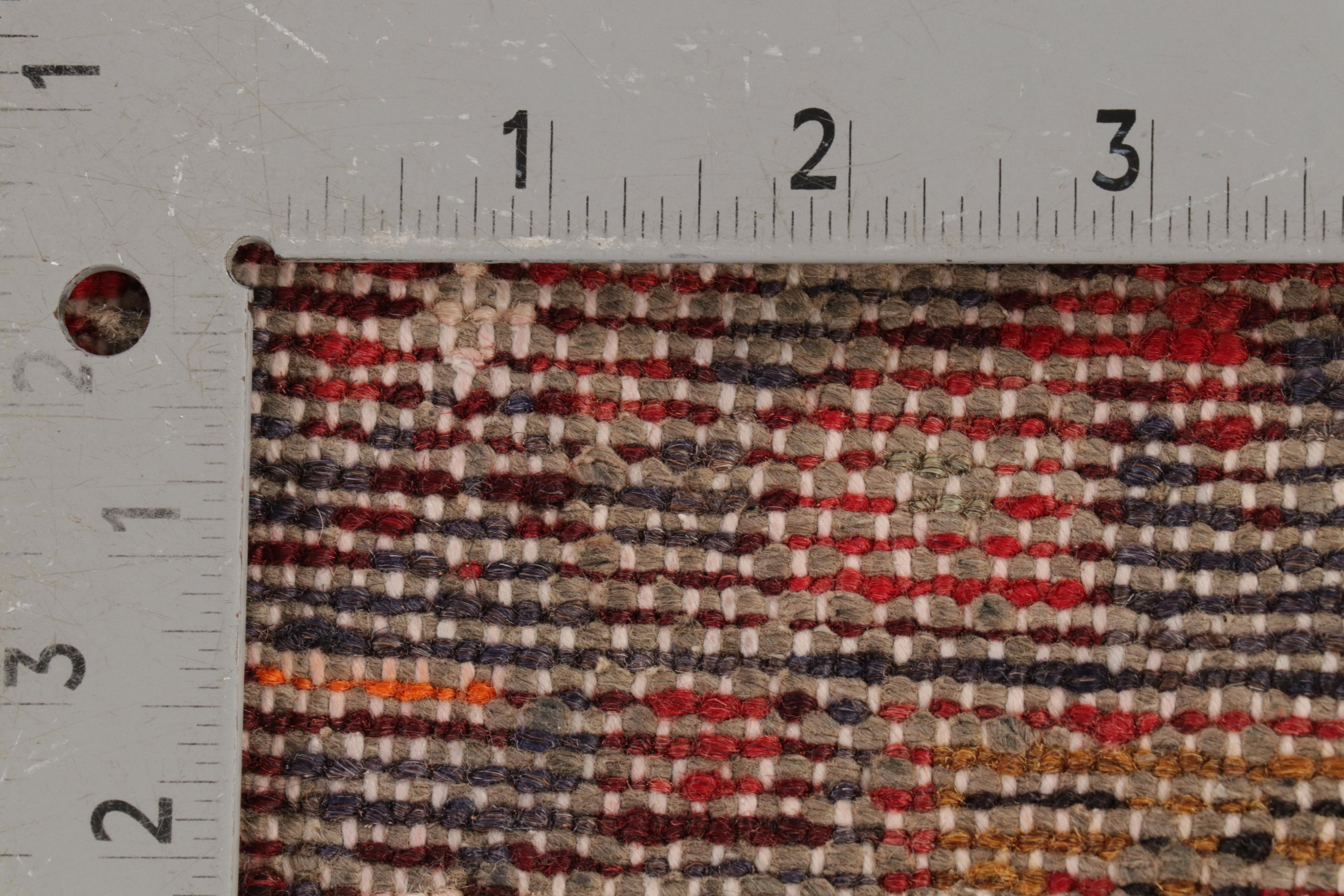 3'4 x 10'5 Hand-Knotted Persian Malayer Carpet Runner, 1970s