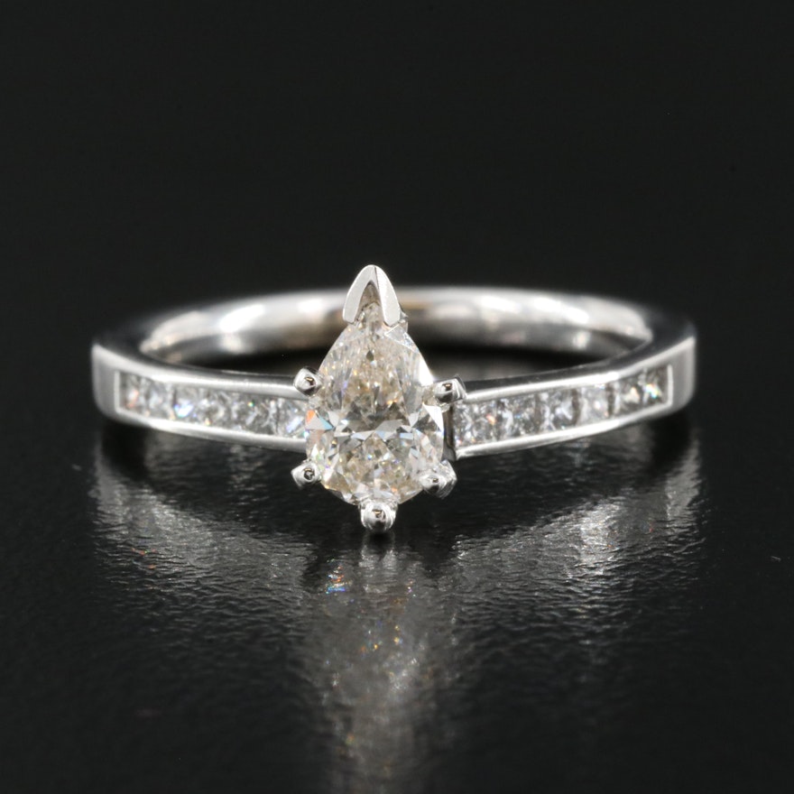 14K 0.81 CTW Diamond Ring