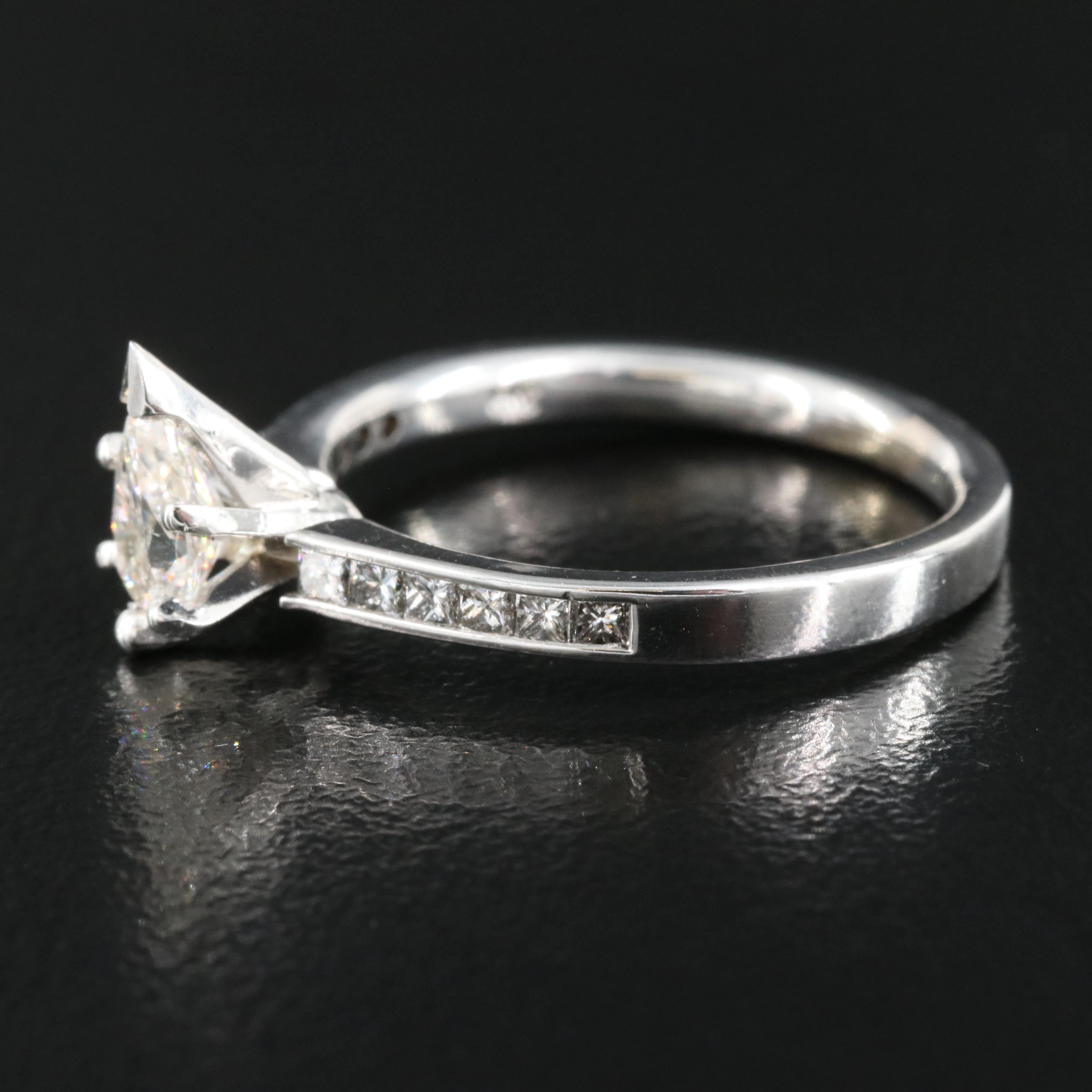 14K 0.81 CTW Diamond Ring