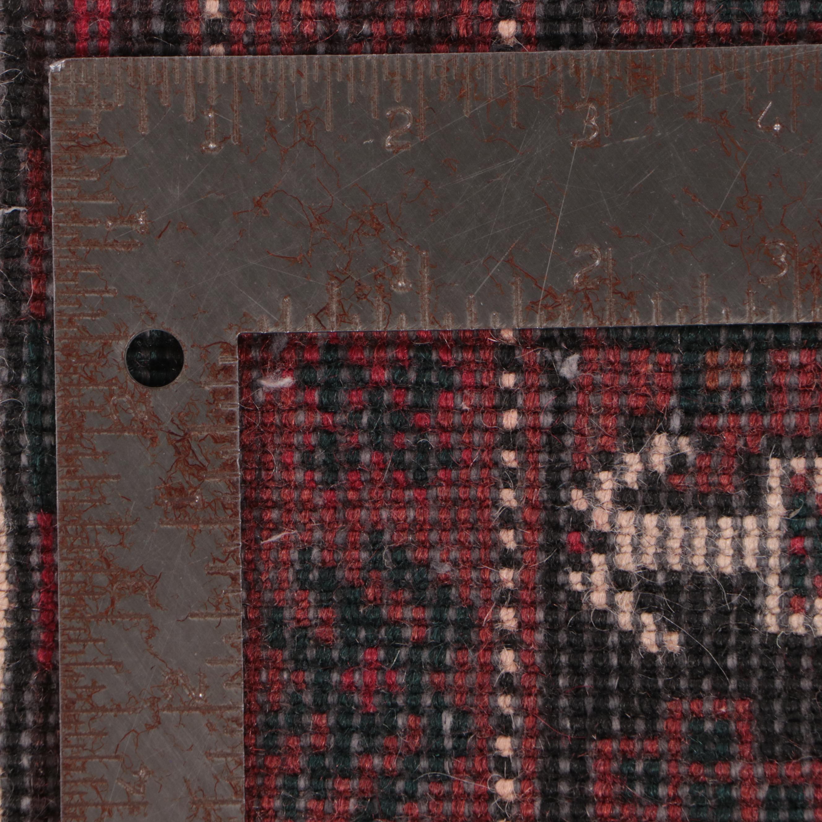 4'4 x 9'6 Hand-Knotted Persian Baluch Long Rug