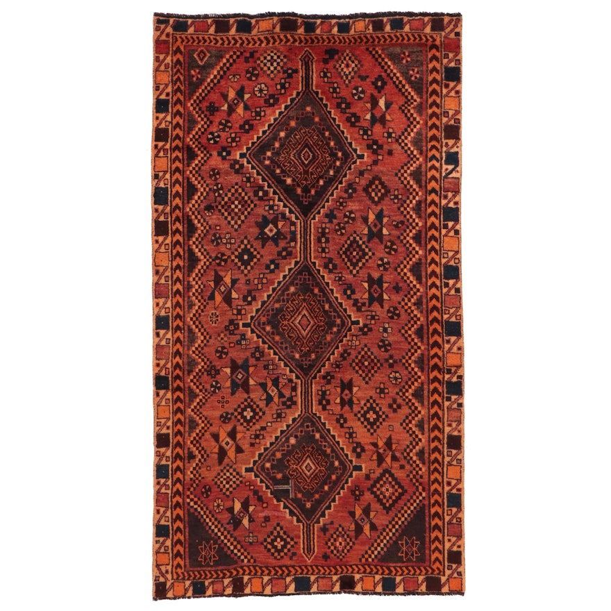 4'9 x 8'10 Hand-Knotted Persian Lurs Area Rug