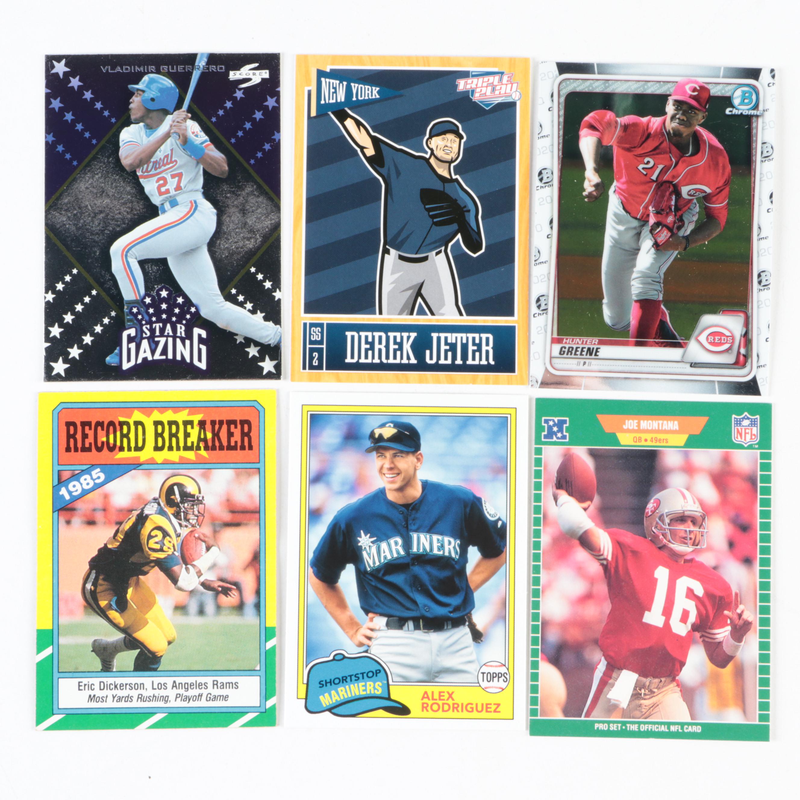Topps, Other Sports Cards Including Aaron, Montana, Jeter and More, 1960s–2020s