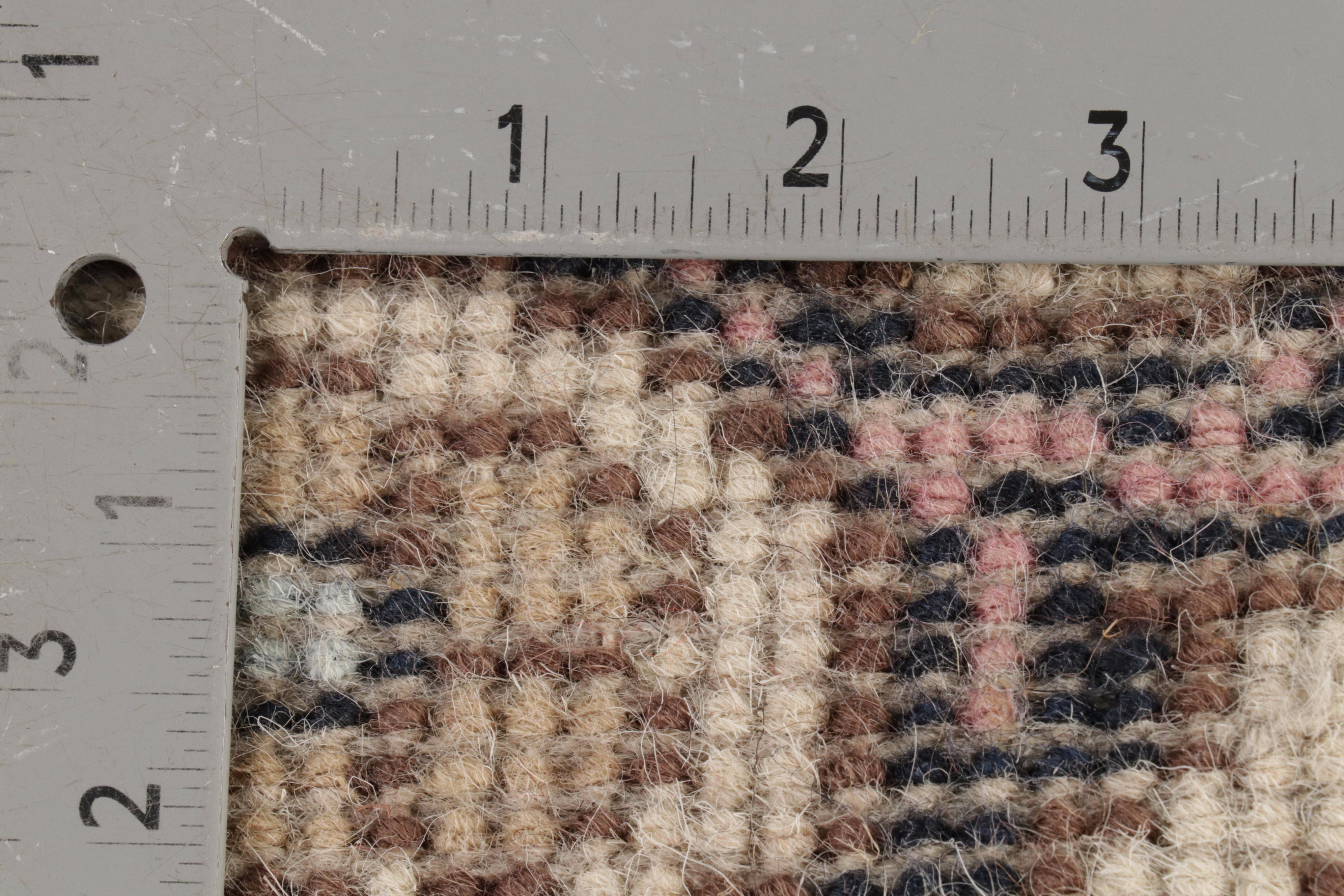 2'7 x 7'10 Hand-Tufted Indo-Persian Tabriz Carpet Runner, 2010s