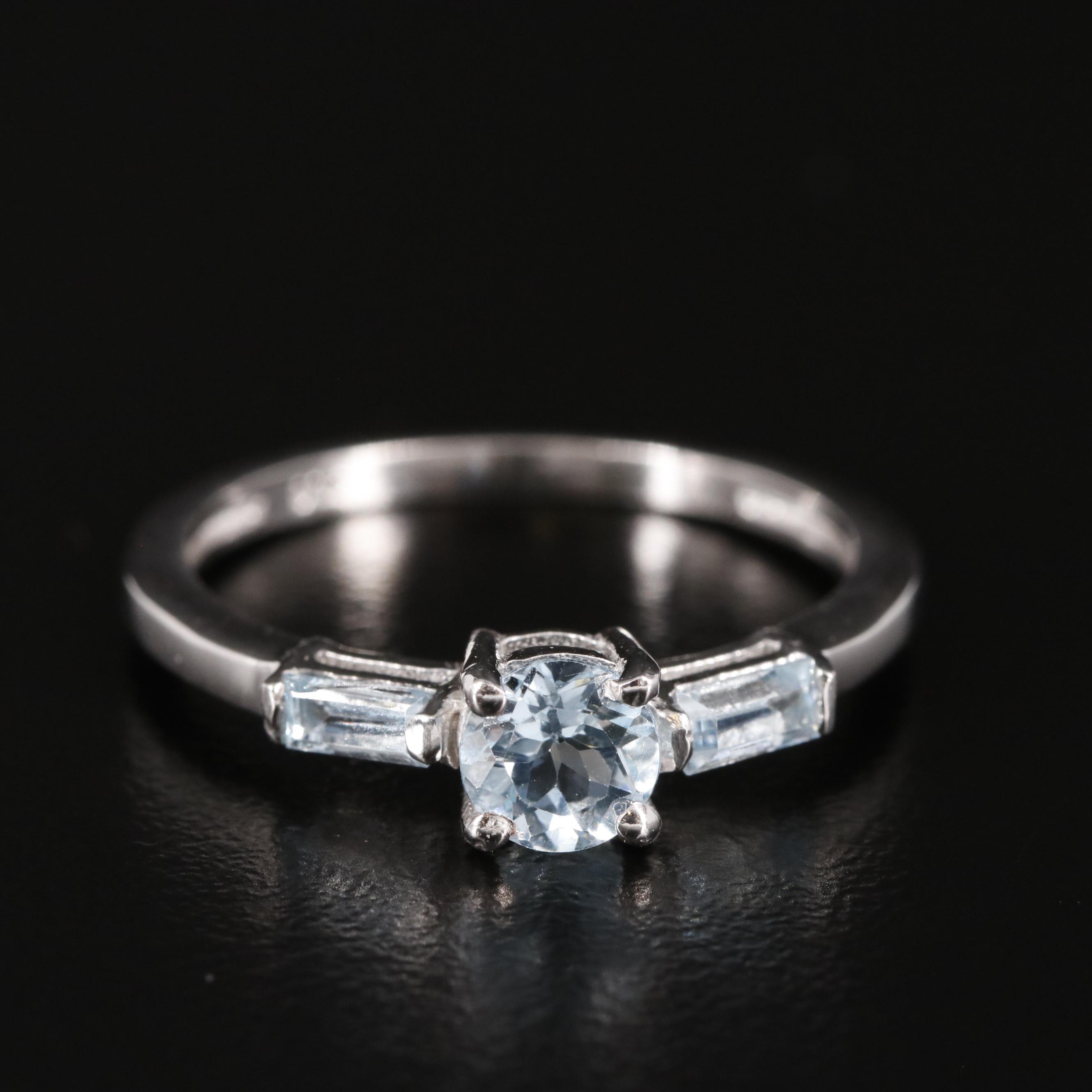 Sterling Citrine Ring