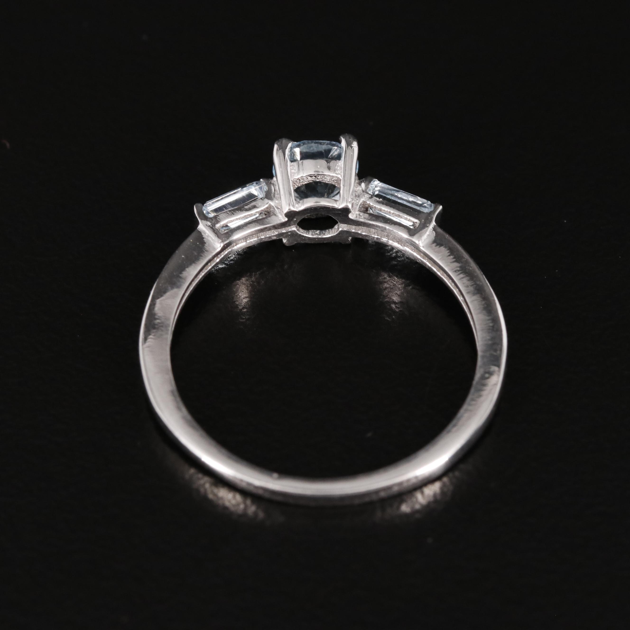 Sterling Citrine Ring