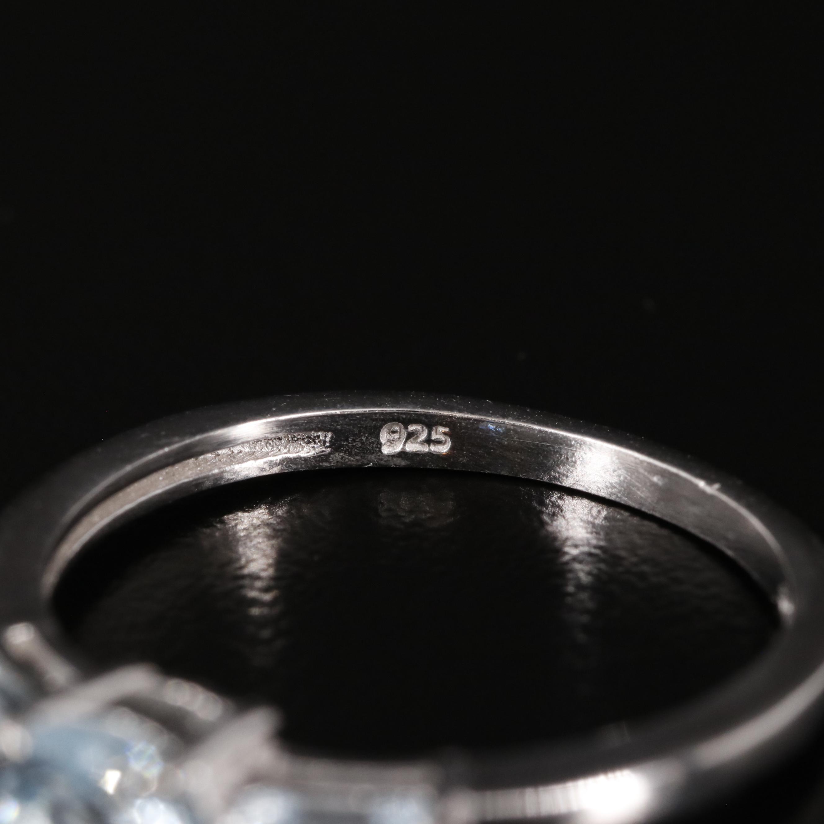 Sterling Citrine Ring