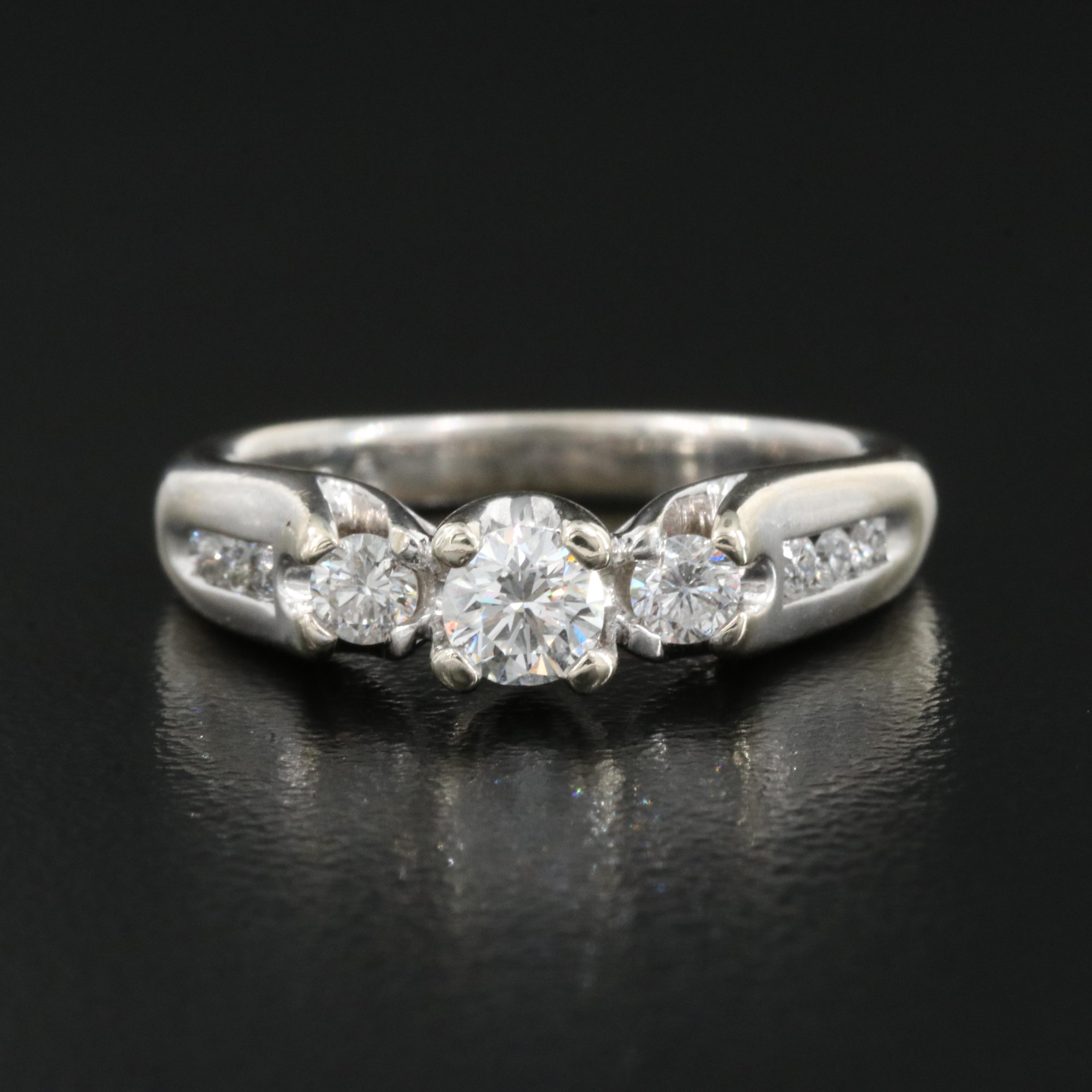 14K 0.57 CTW Diamond Ring