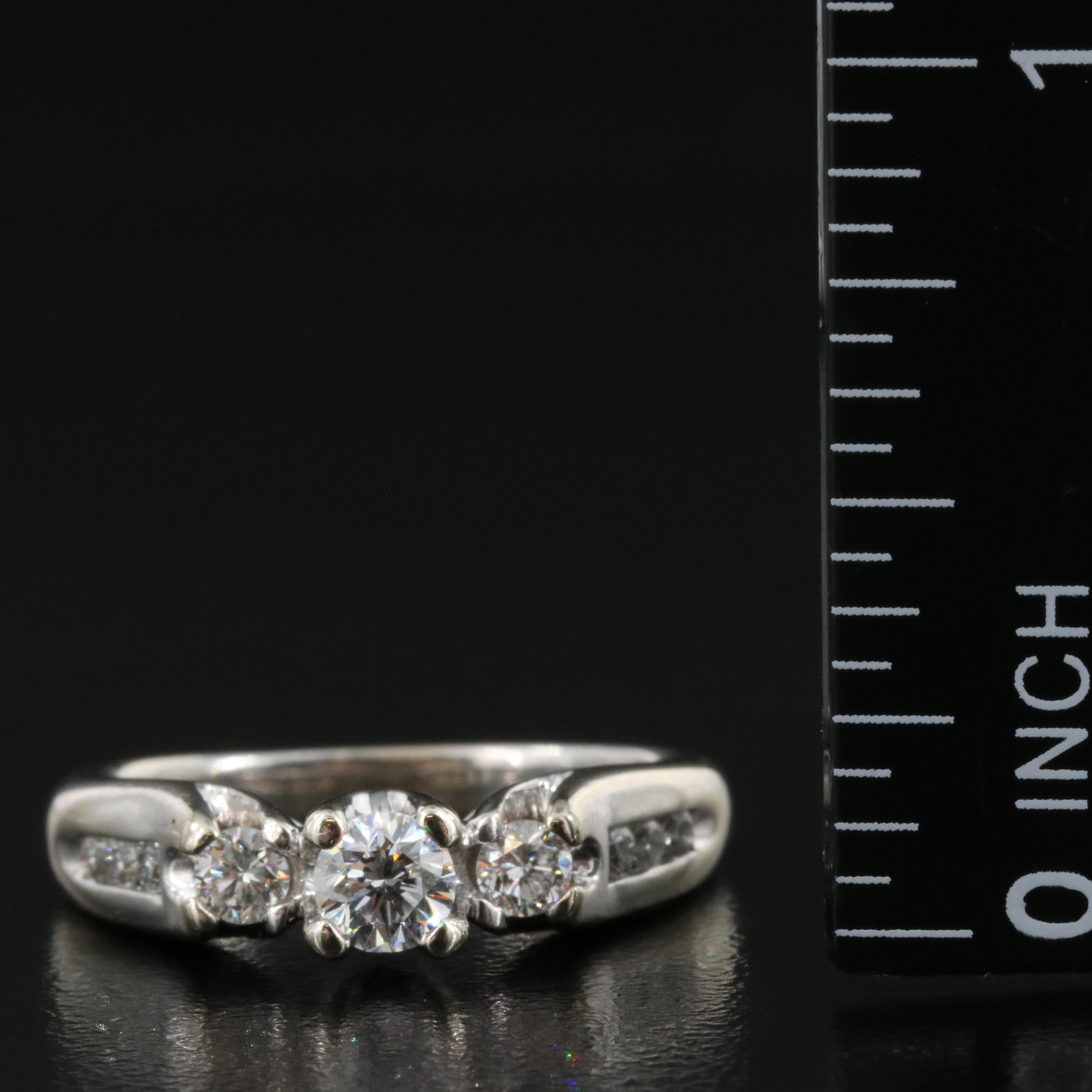14K 0.57 CTW Diamond Ring