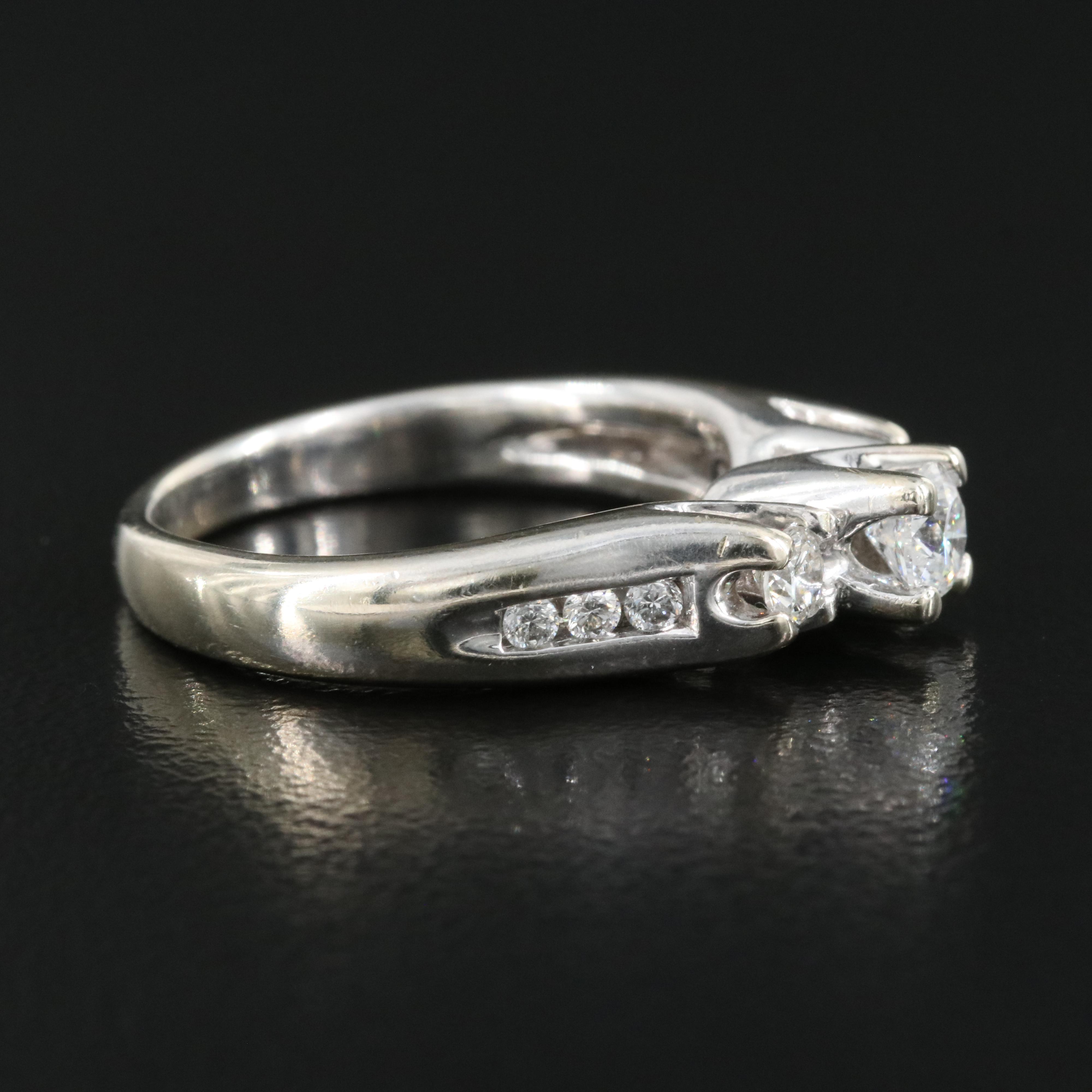 14K 0.57 CTW Diamond Ring