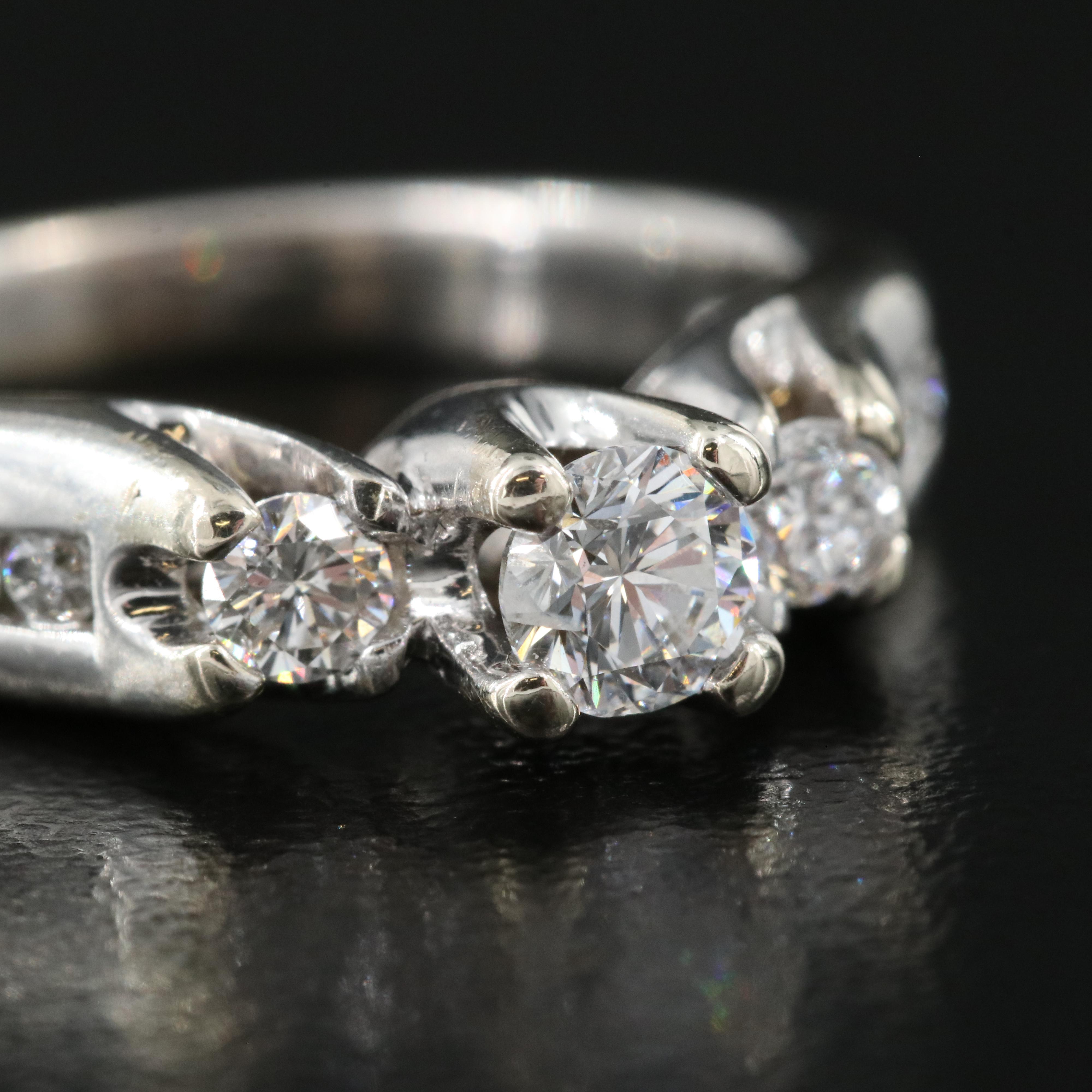 14K 0.57 CTW Diamond Ring