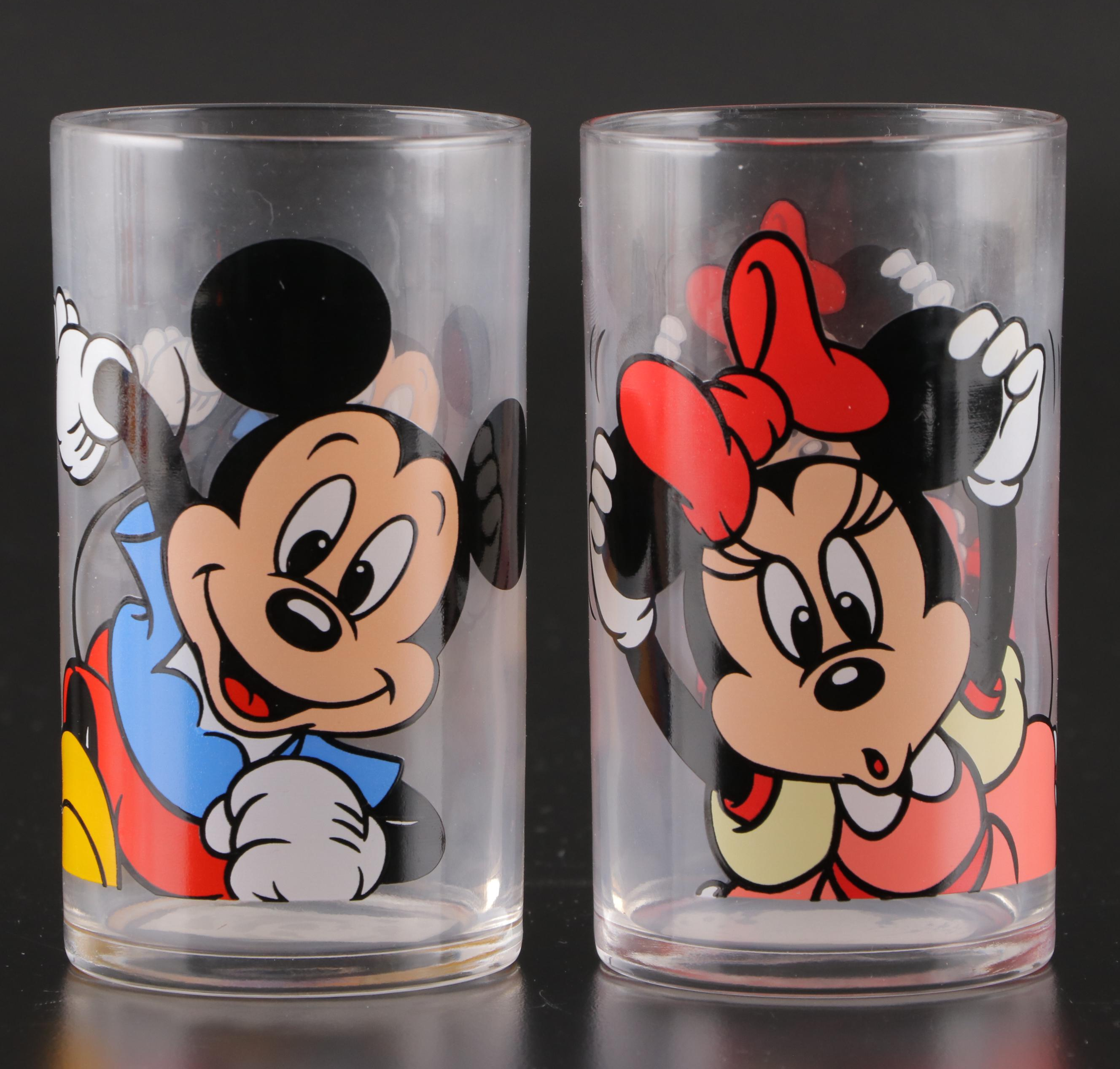 K. Onishi Disney Character Glass Tumbler Set