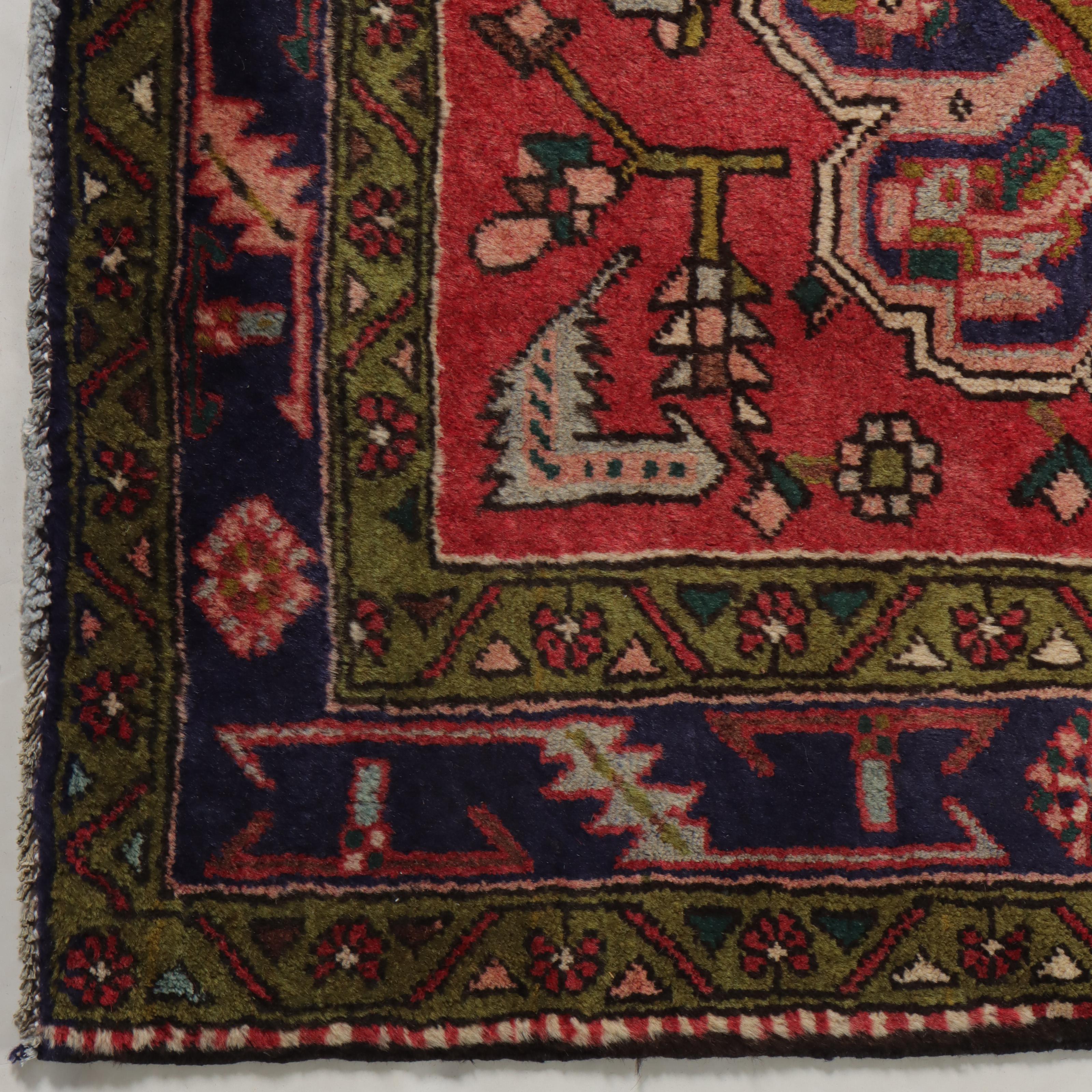 3'5 x 6'6 Hand-Knotted Turkish Taşpınar Style Area Rug