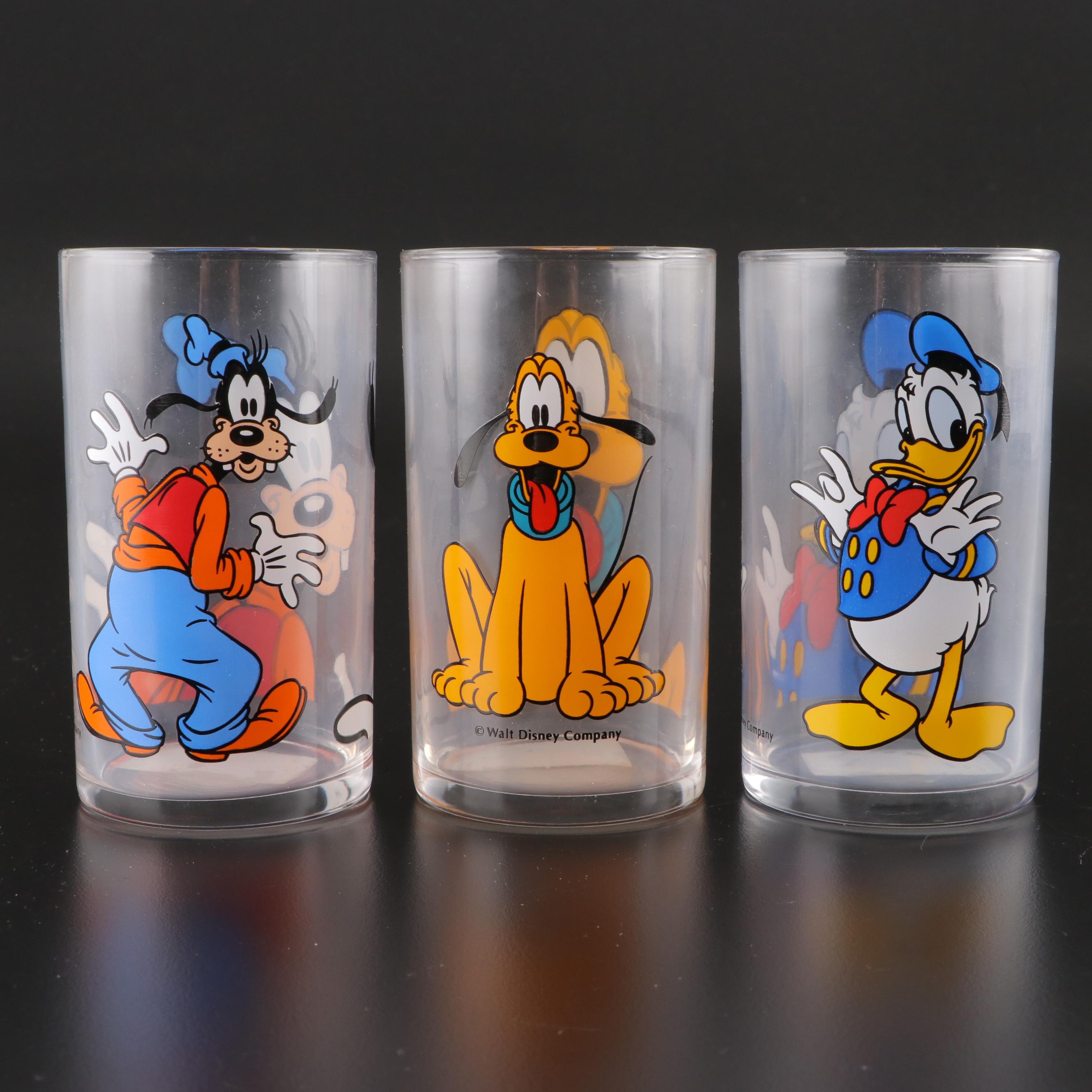 K. Onishi Disney Character Glass Tumbler Set