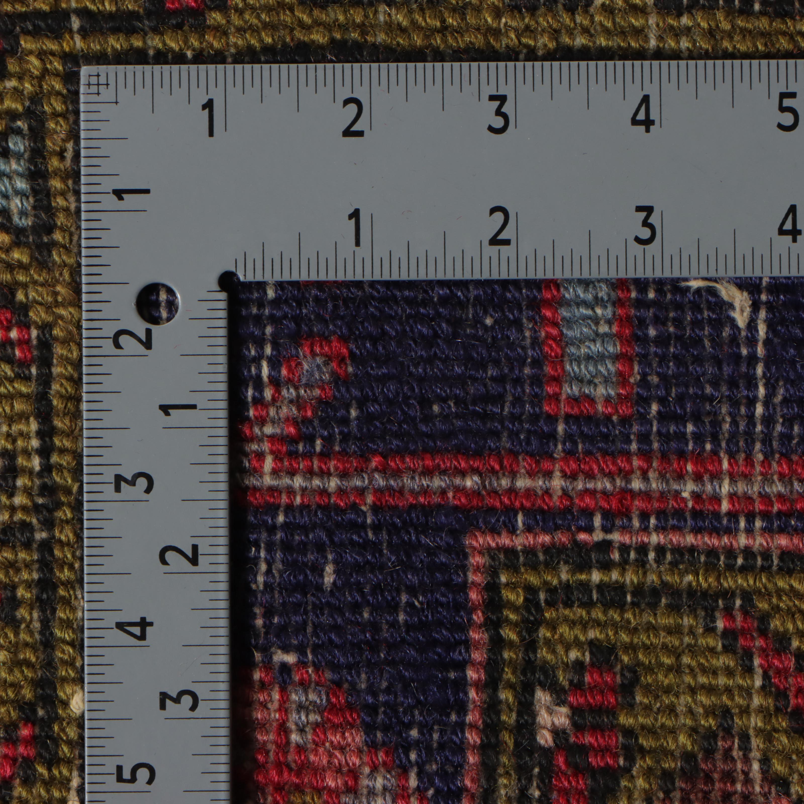 3'5 x 6'6 Hand-Knotted Turkish Taşpınar Style Area Rug