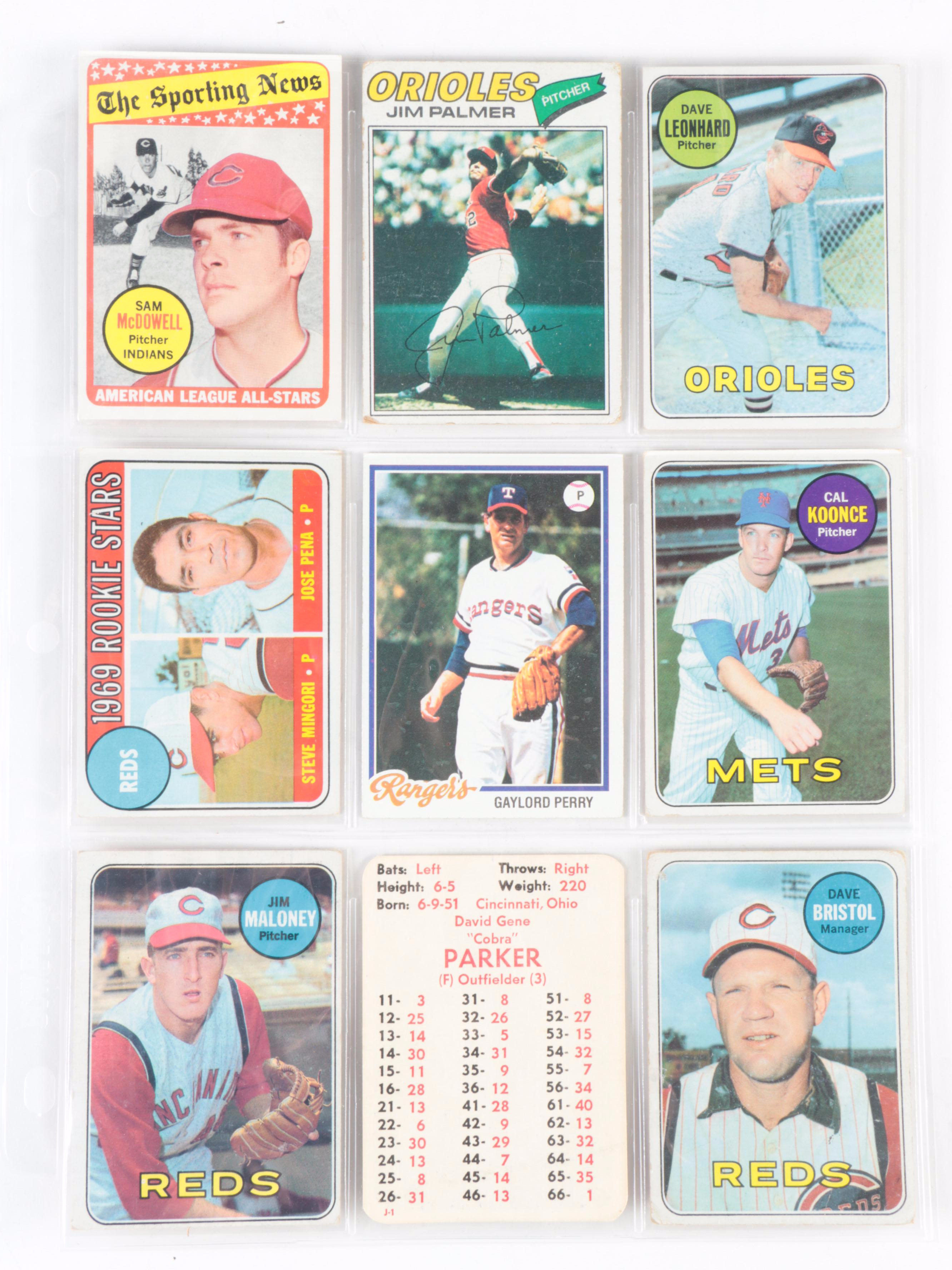 Topps, More Baseball Cards with Banks, Ryan, Yastrzemski and More, 1960s–1980s