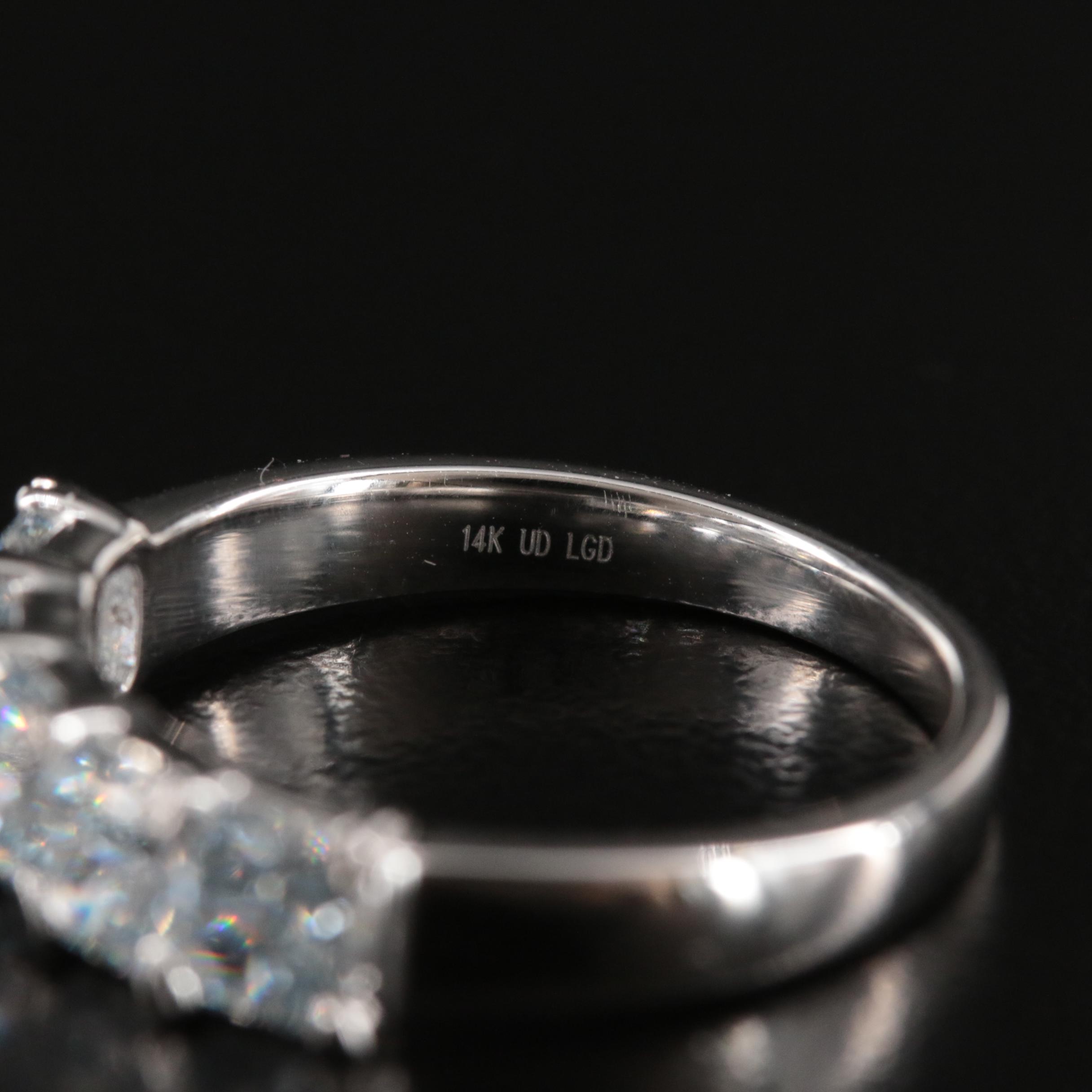 14K 1.75 CTW Lab Grown Diamond Band