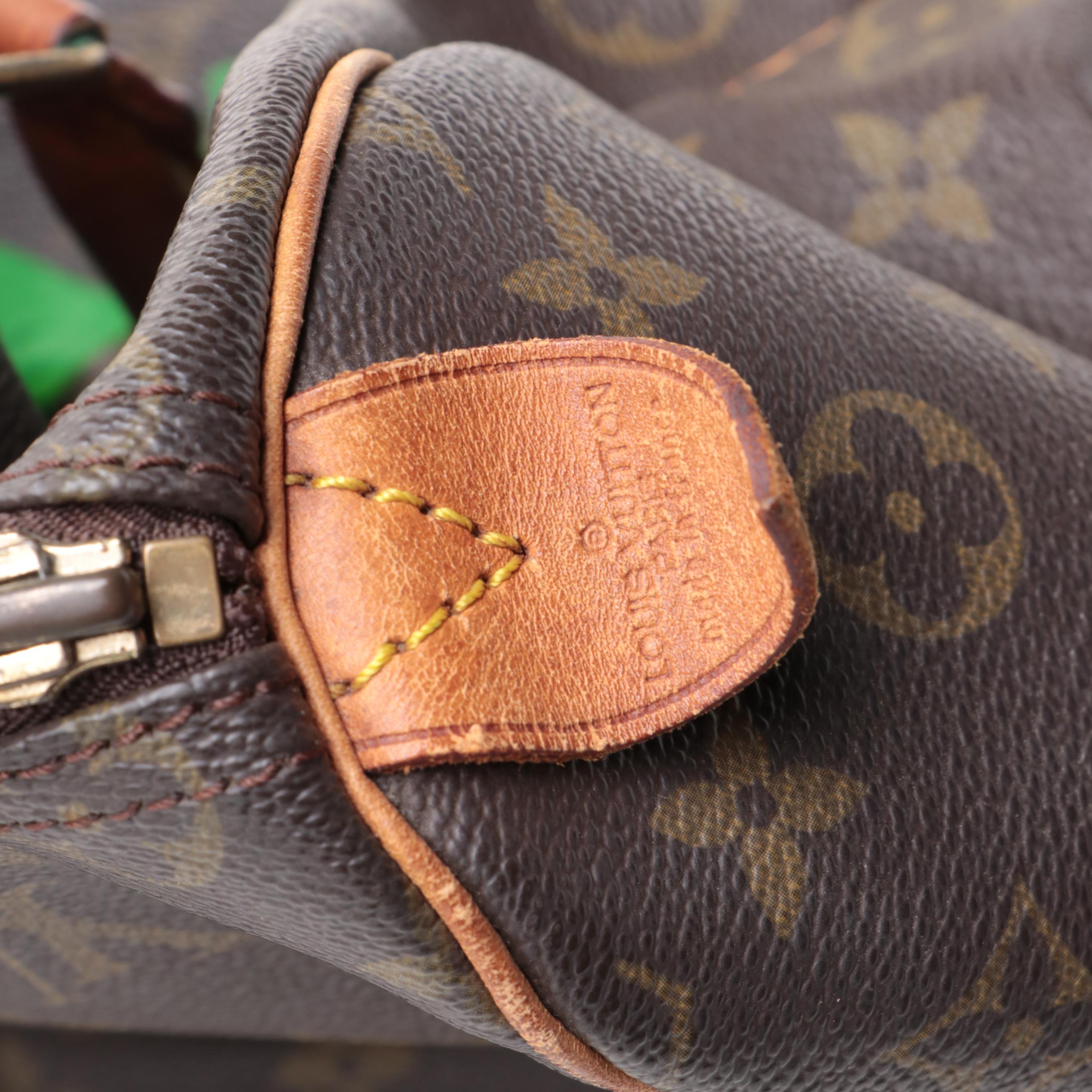 Louis Vuitton Speedy 35 in Monogram Canvas and Vachetta Leather