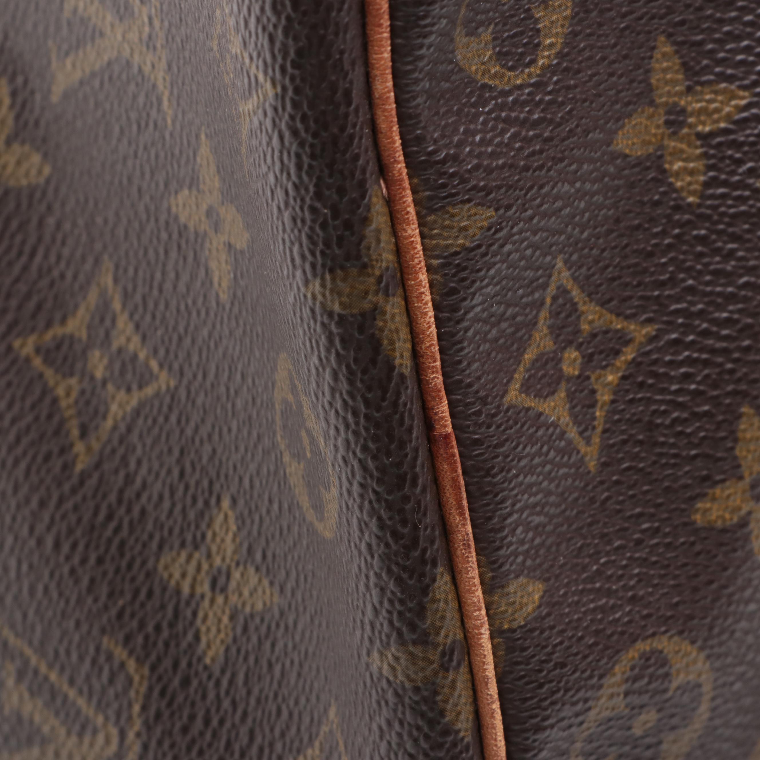 Louis Vuitton Speedy 35 in Monogram Canvas and Vachetta Leather