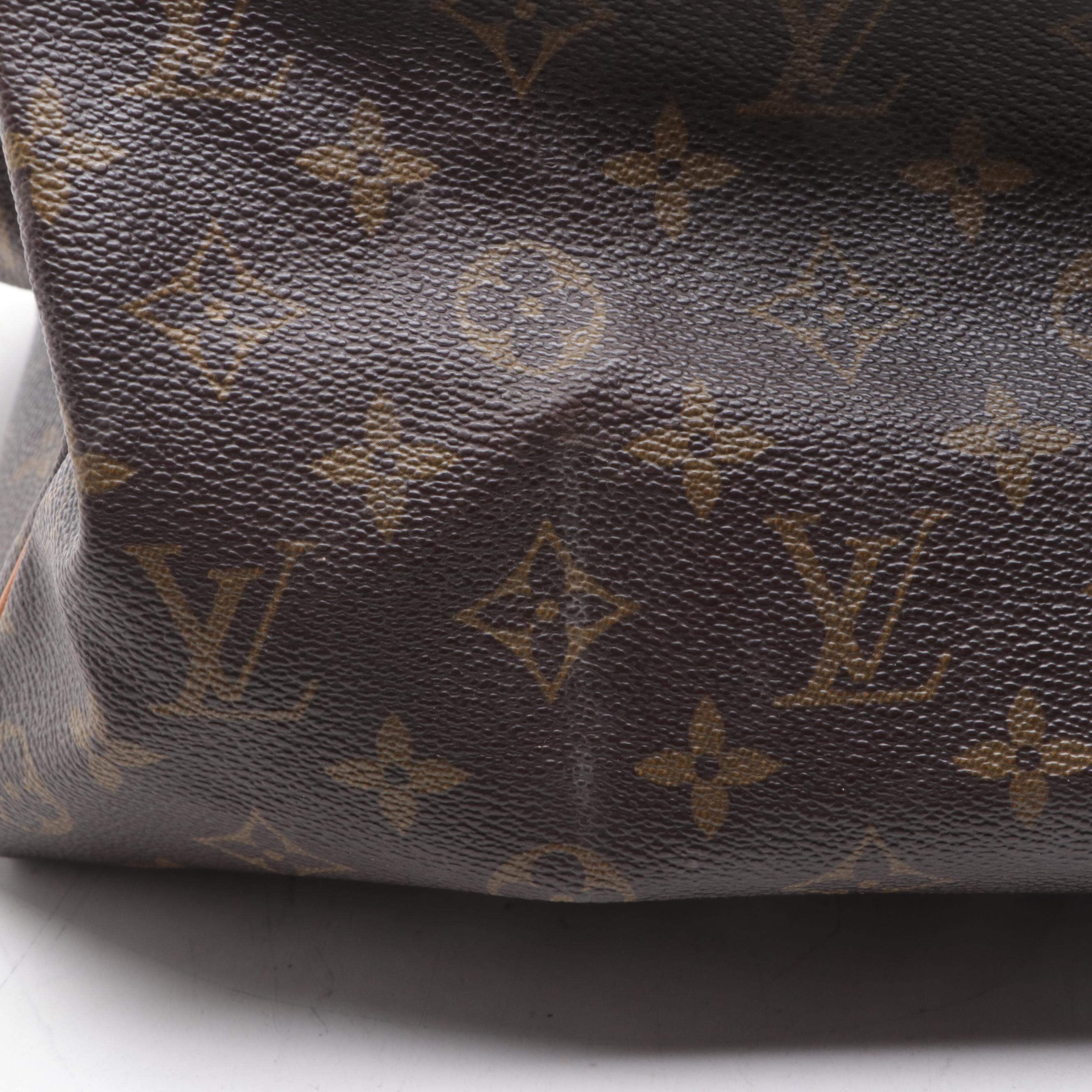 Louis Vuitton Speedy 35 in Monogram Canvas and Vachetta Leather