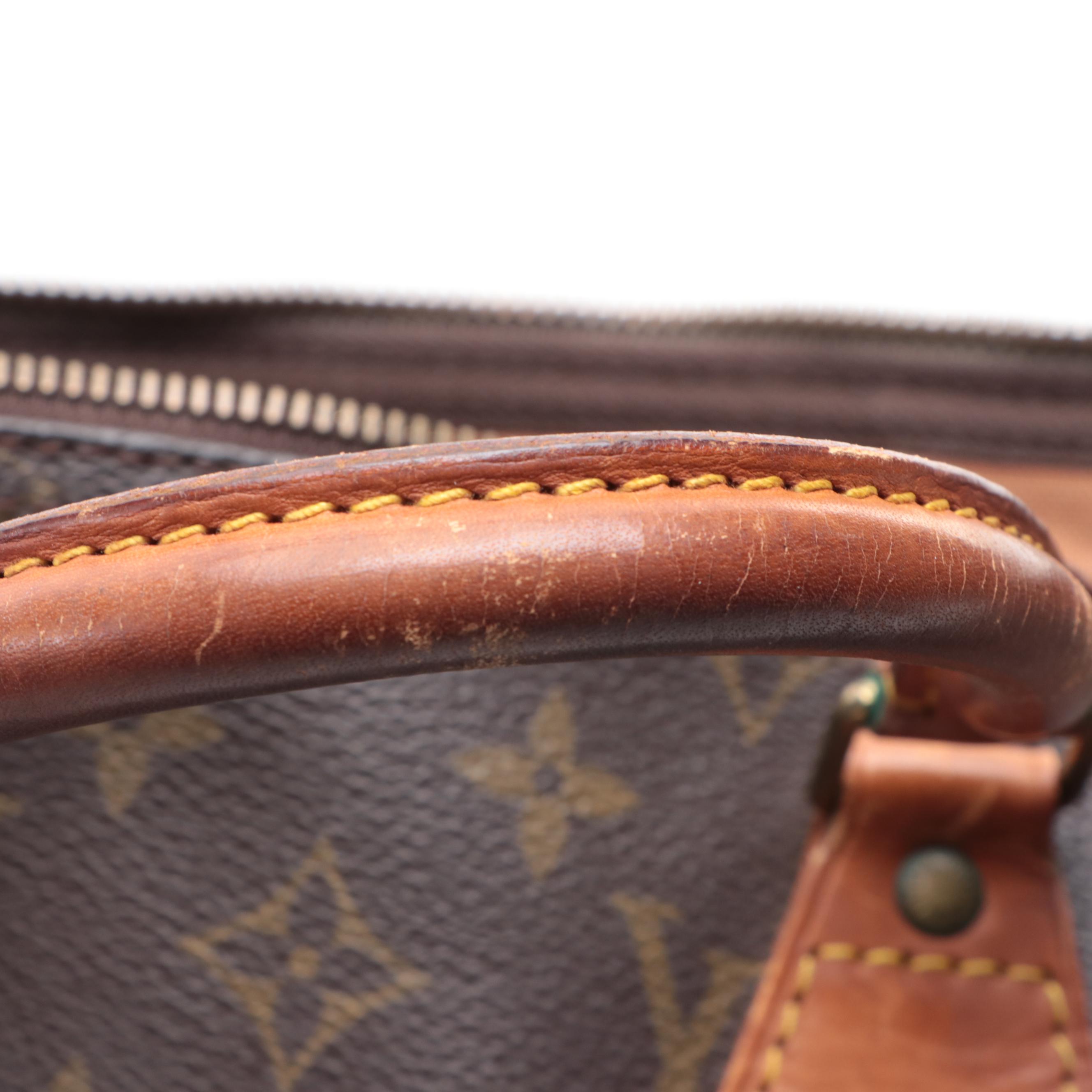 Louis Vuitton Speedy 35 in Monogram Canvas and Vachetta Leather