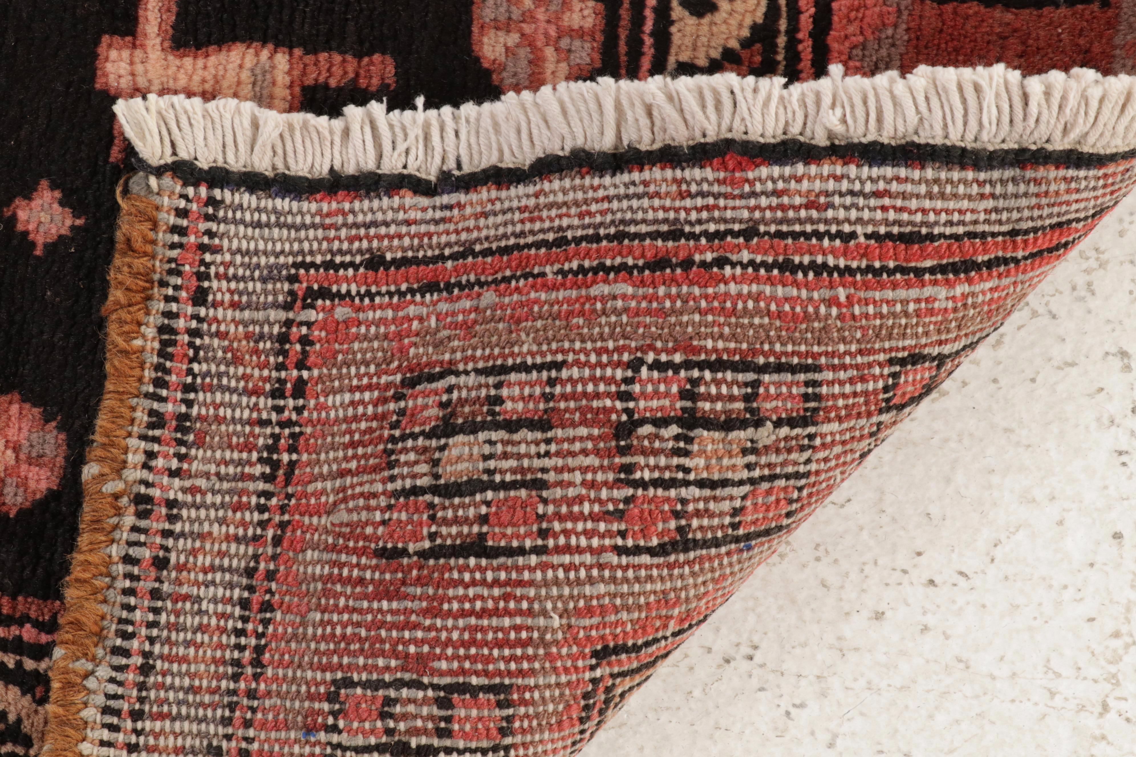 4'11 x 8'8 Hand-Knotted Persian Northwest Pictorial Area Rug, 1960s