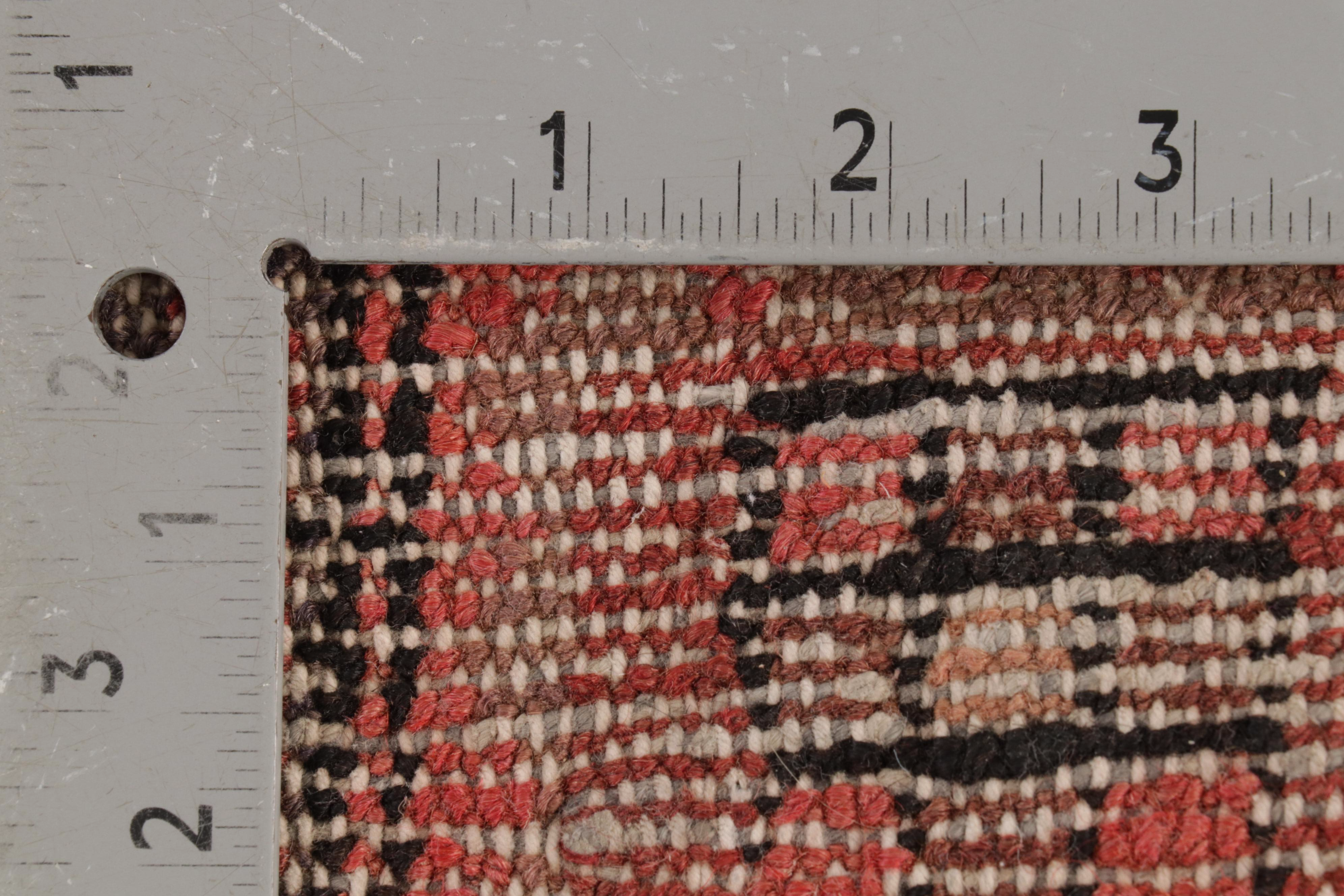 4'11 x 8'8 Hand-Knotted Persian Northwest Pictorial Area Rug, 1960s