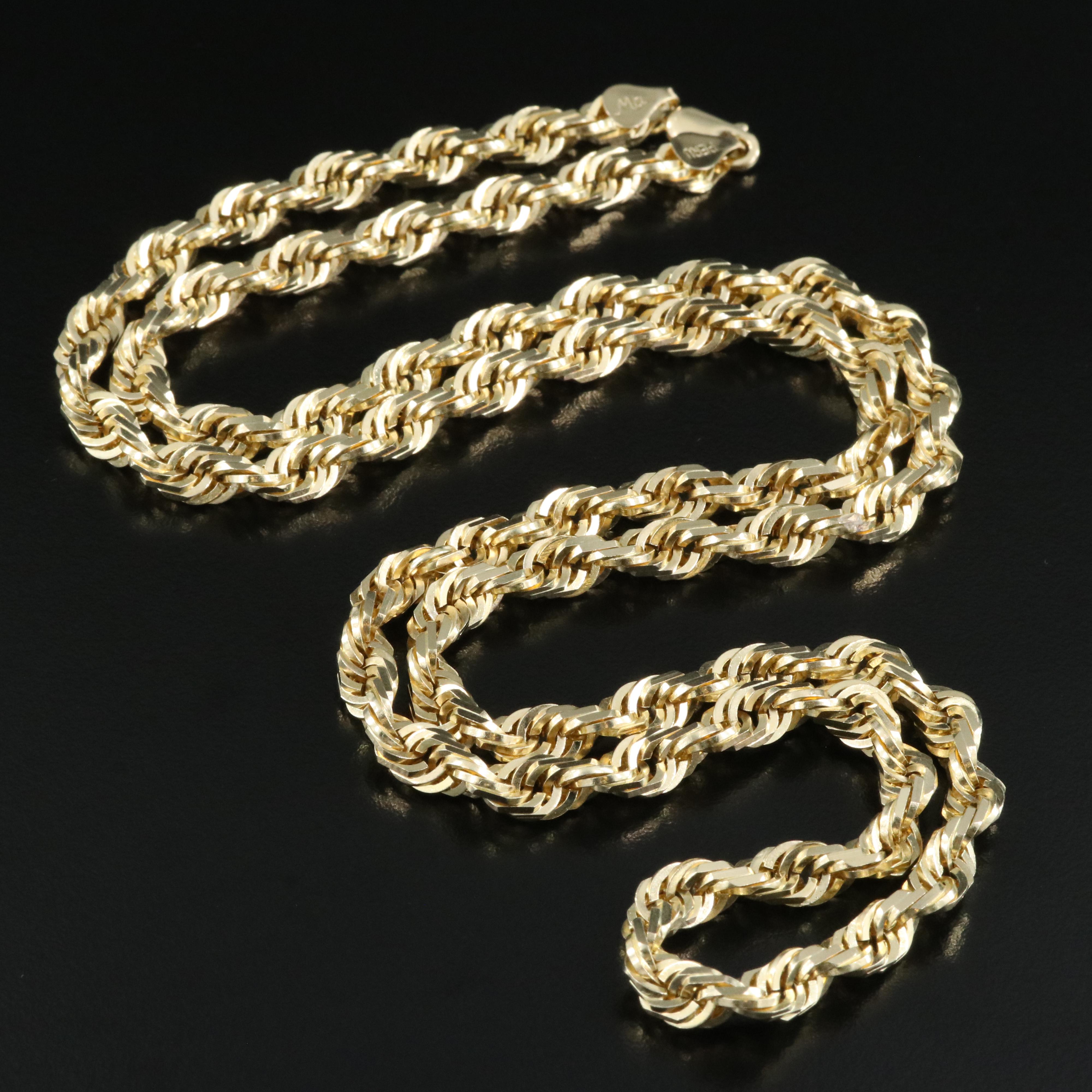 10K Rope Chain