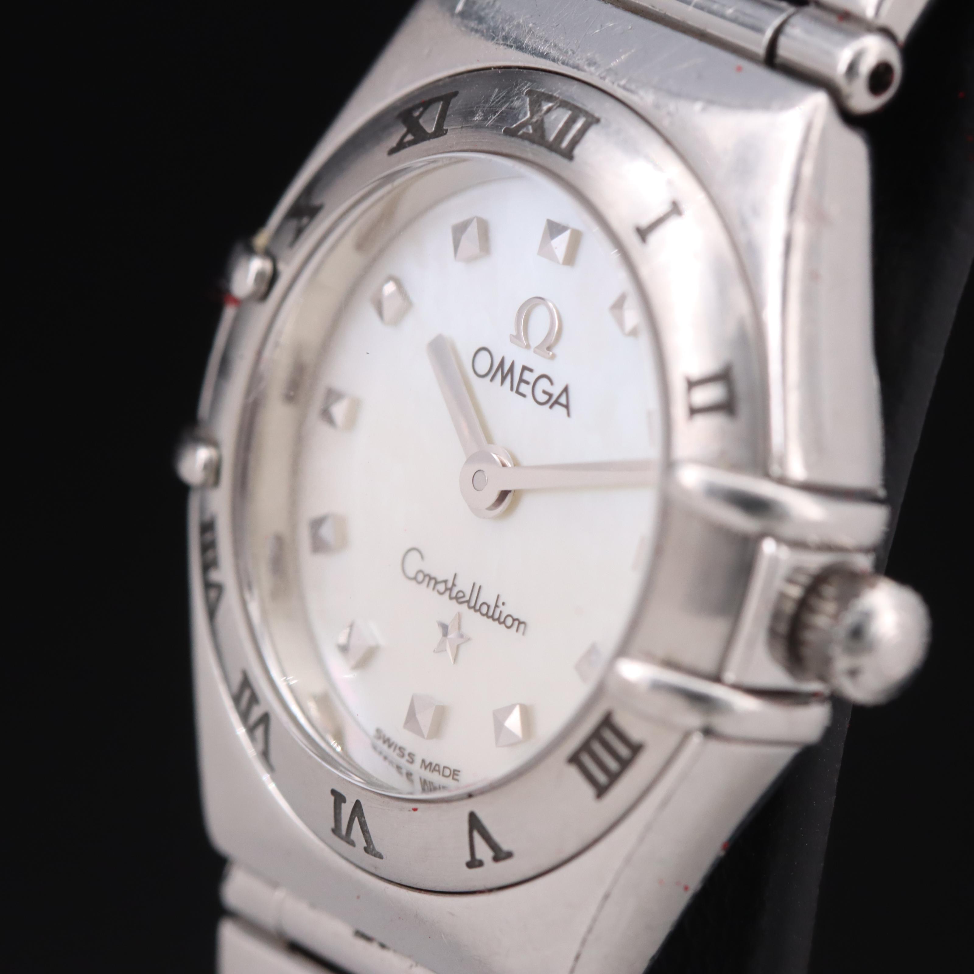 Stainless Steel Omega "My Choice" Constellation Watch