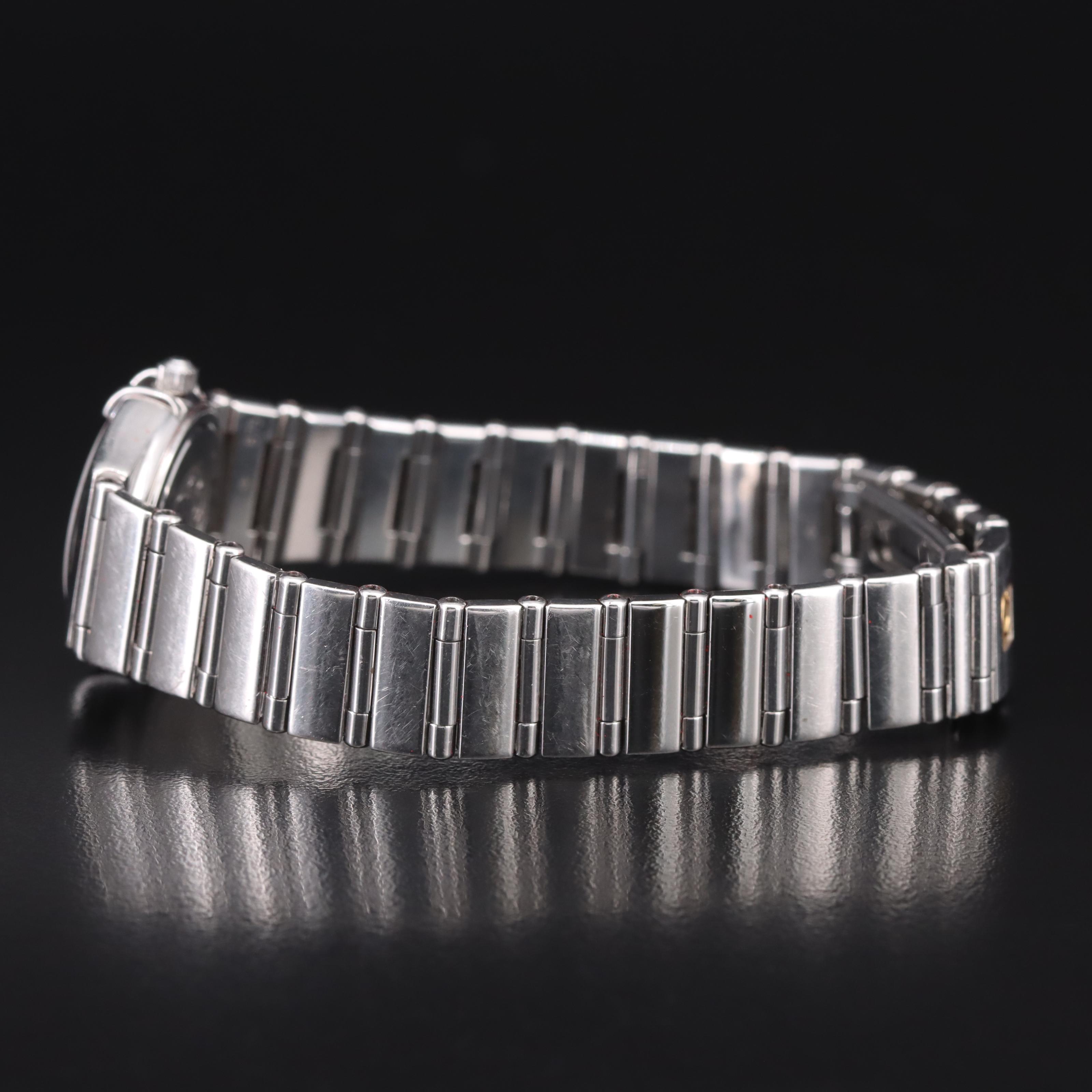 Stainless Steel Omega "My Choice" Constellation Watch